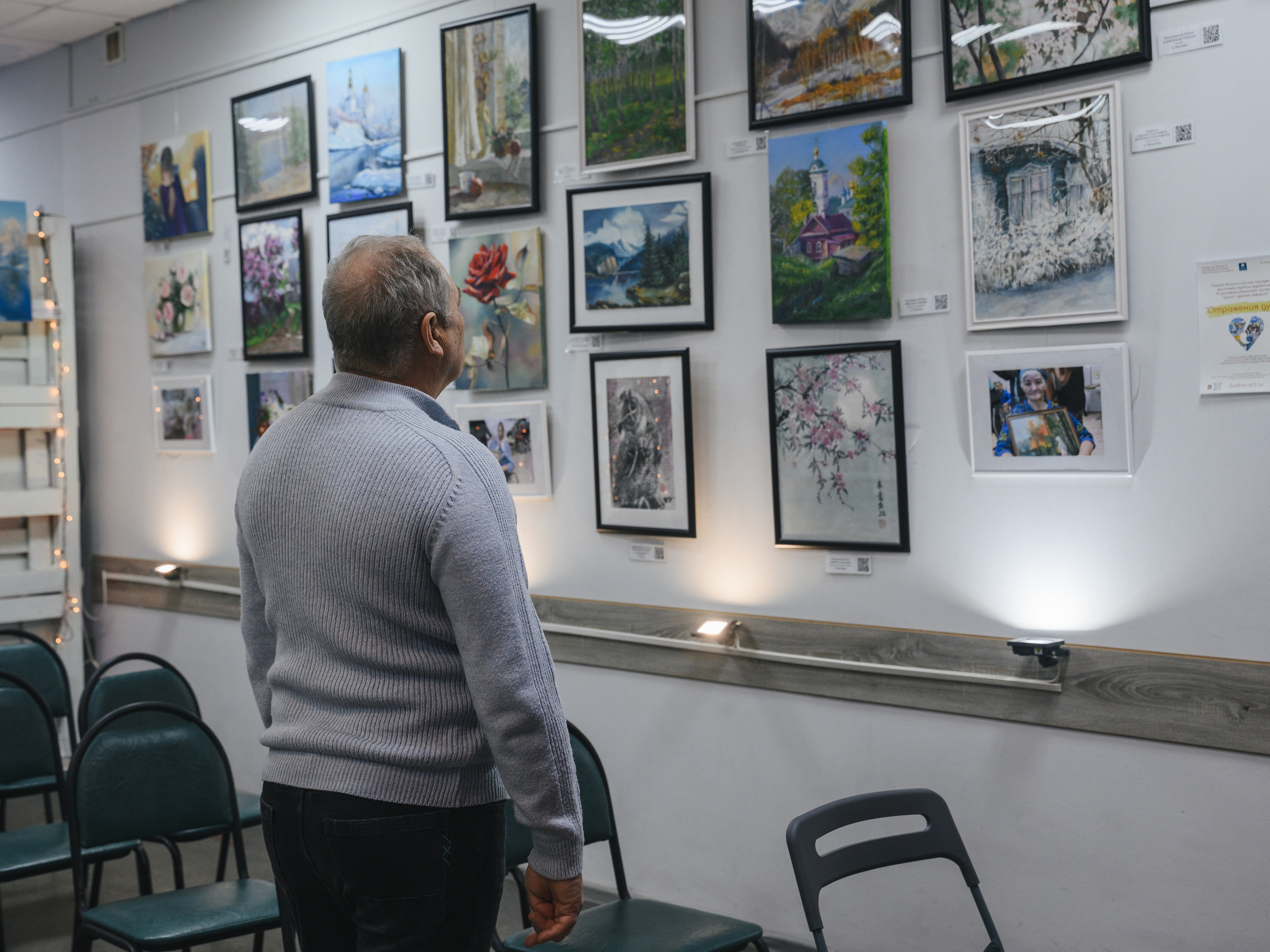 Благотворительная выставка картин «Душа с душою говорит». Фотограф в Самаре