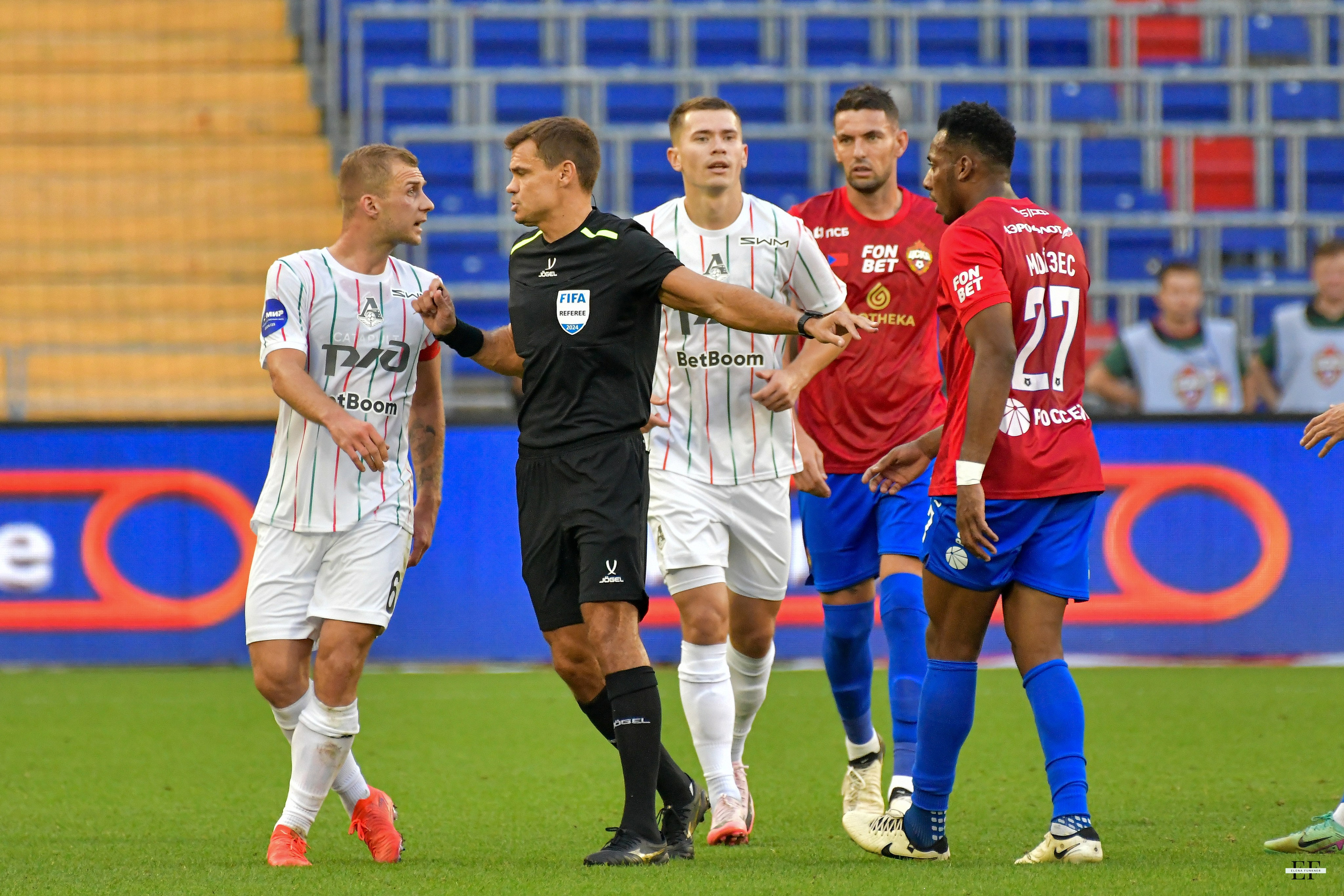 ПФК «ЦСКА» — ПФК «ЛОКОМОТИВ» Российская Премьер-Лига. 5 тур. 18.08.2024 ВЕБ-Арена г. Москва. Свой взгляд через объектив