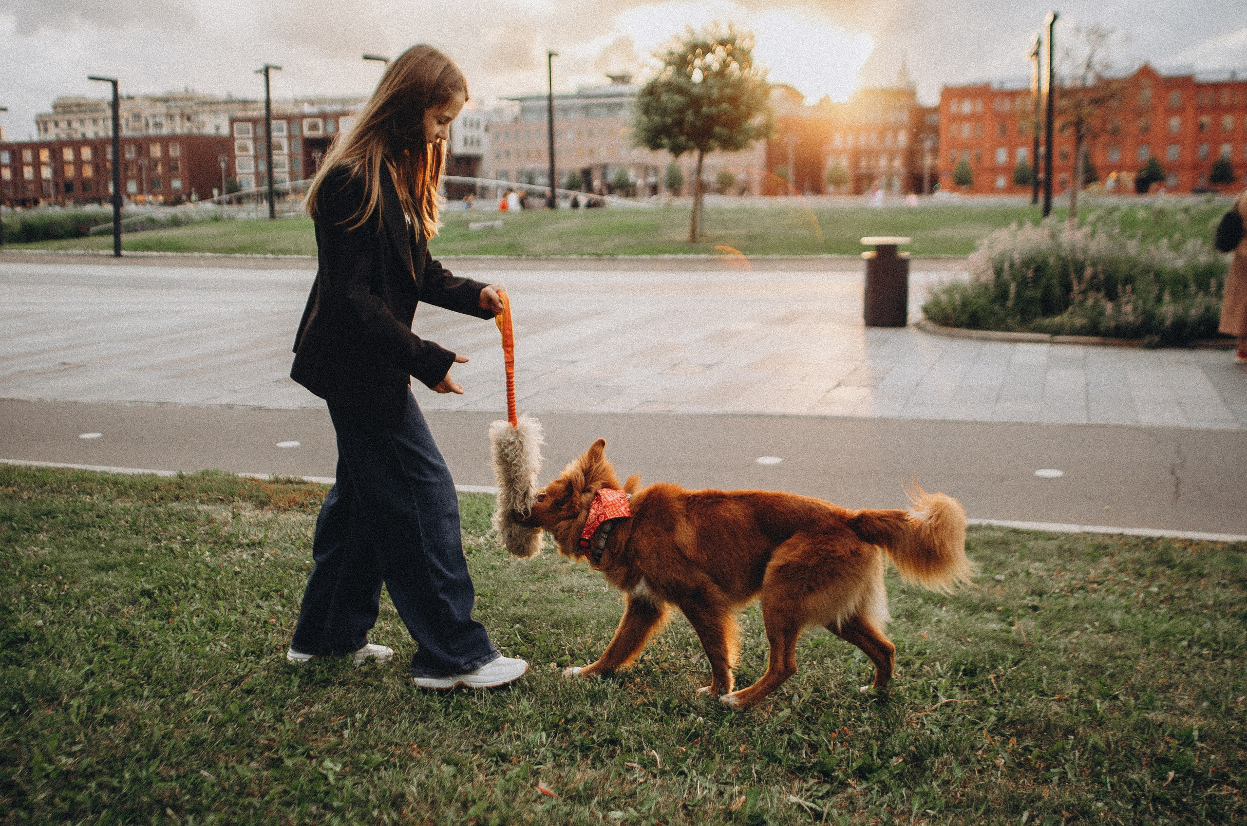 Алина и Бис. Фотограф-анималист Богданова Полина