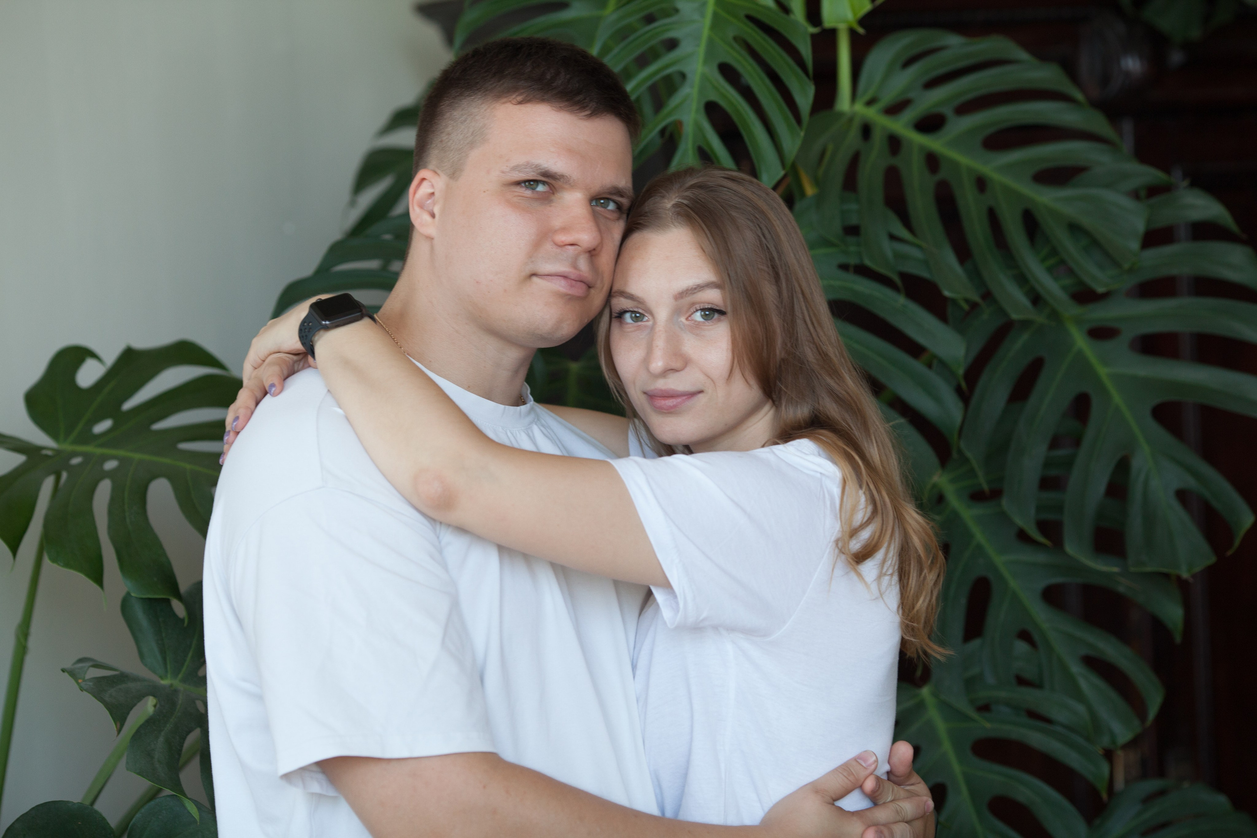 Женя и Кристина минимализм. Семейный и детский фотограф в Краснодаре Брусилова Марина