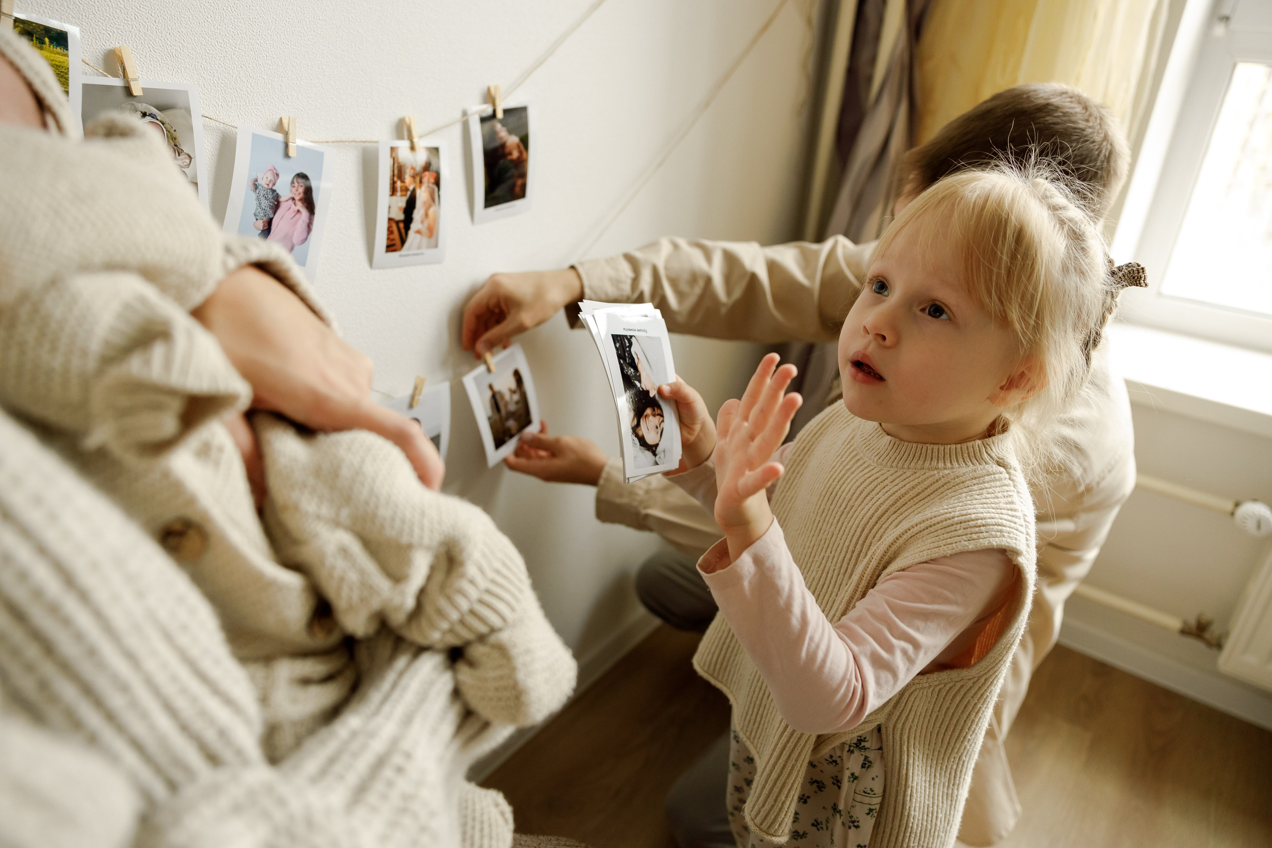 Домашняя семейная съёмка. Фотограф Москва