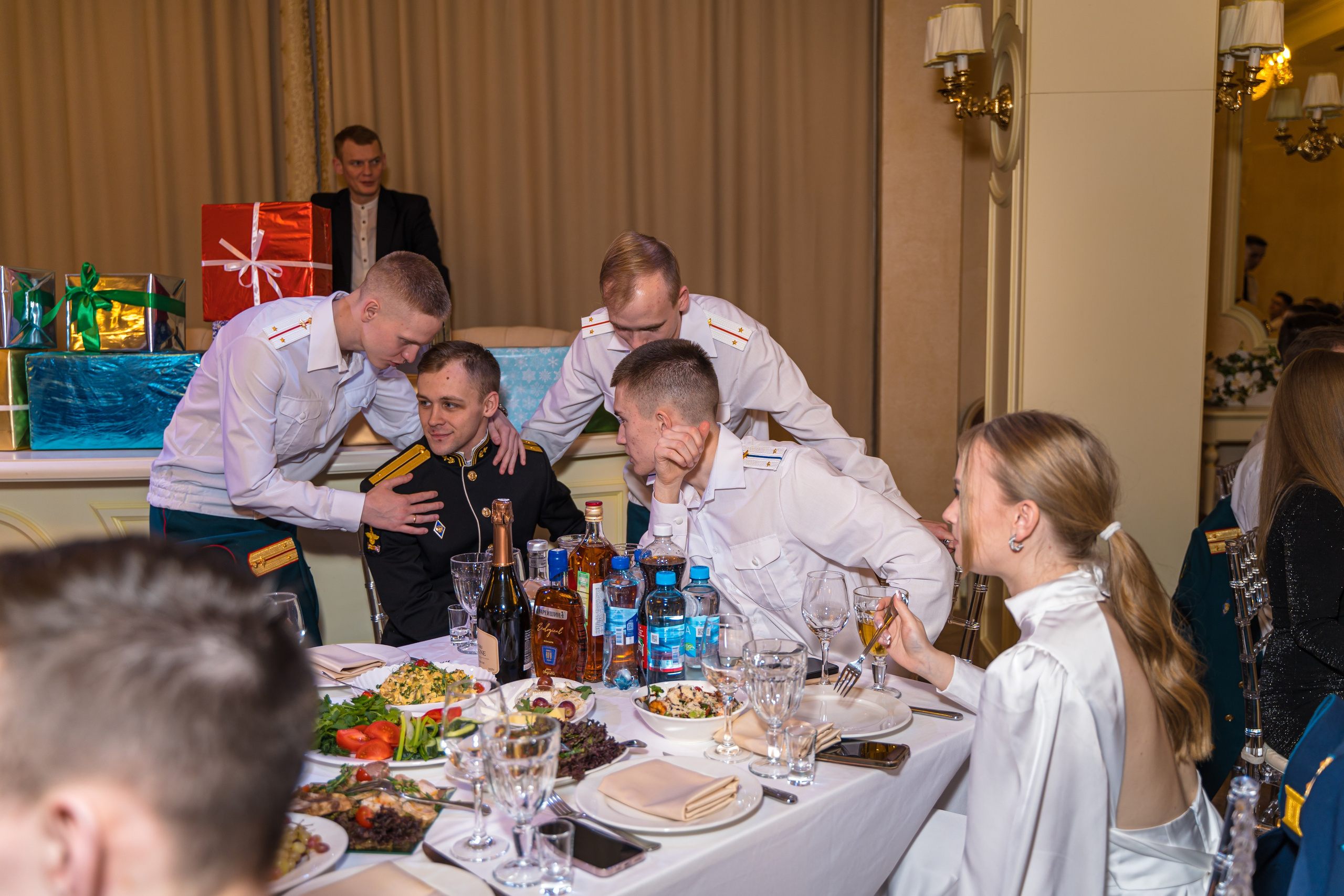 Фотосъемка выпуска военной академии и вручение дипломов