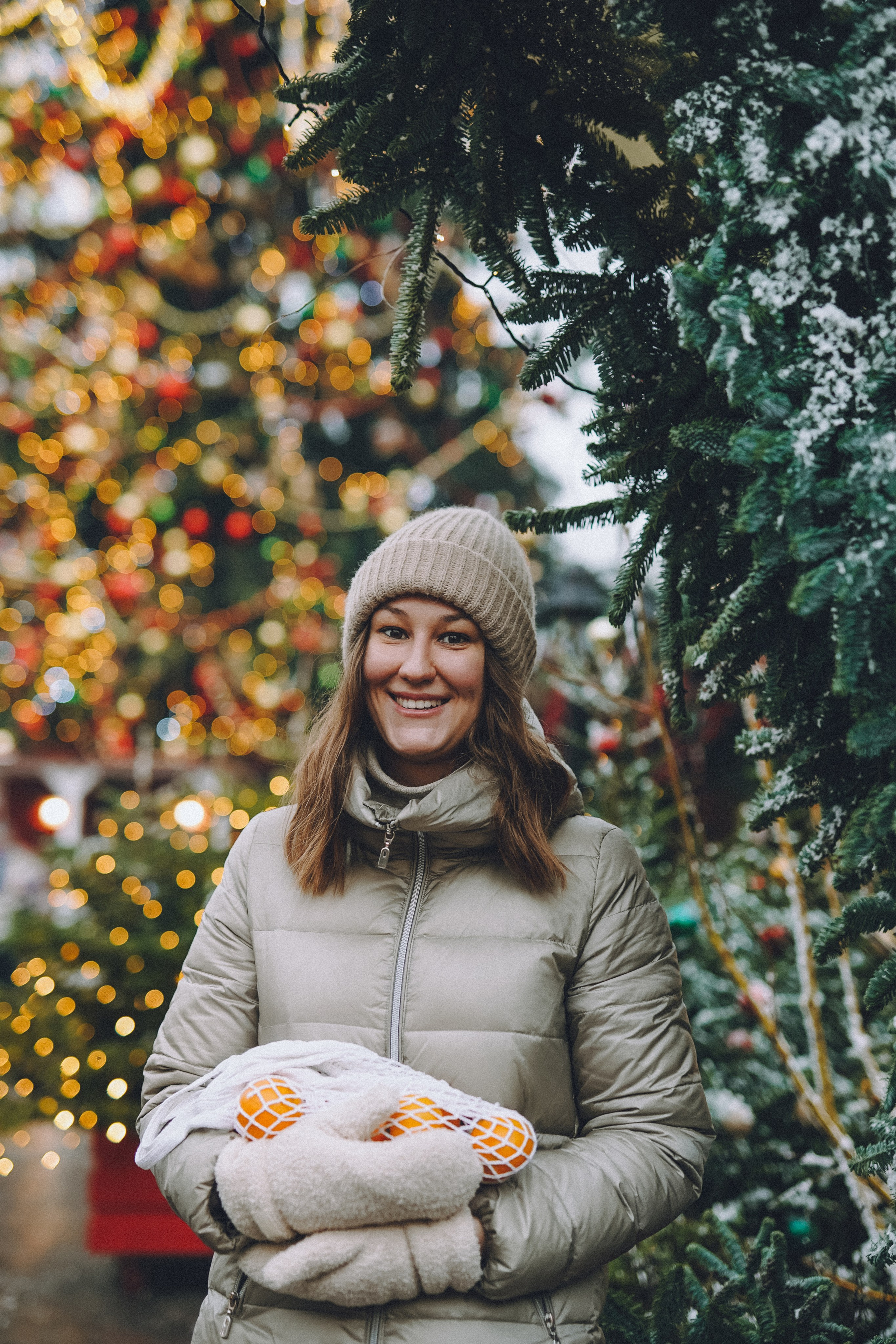 Прогулка по новогодней Москве для Юли, Жени и Вани. Фотограф Наталья Колганова