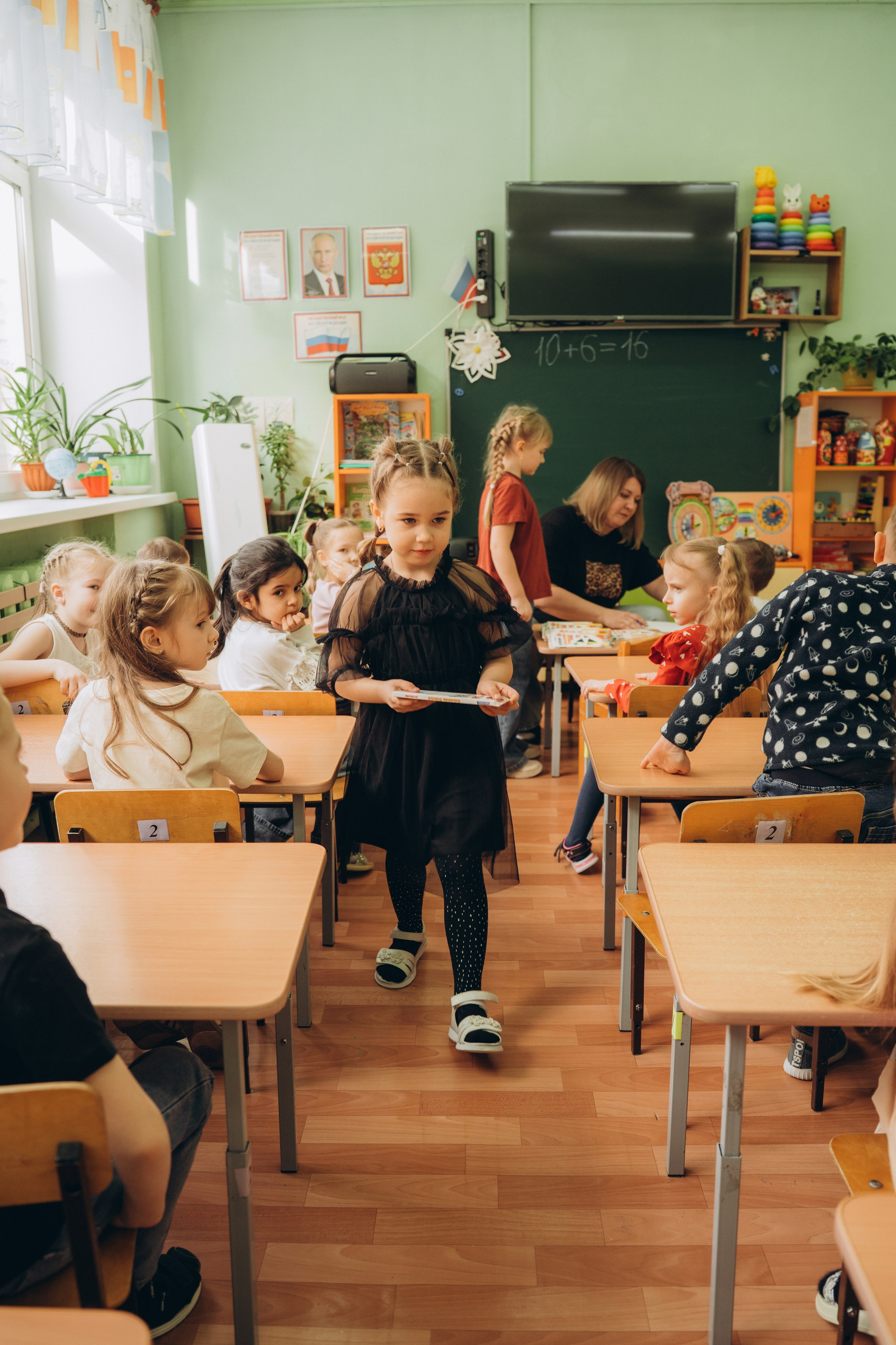 Репортаж в саду. Семейный фотограф • Домашние съемки в Нижнем Новгороде