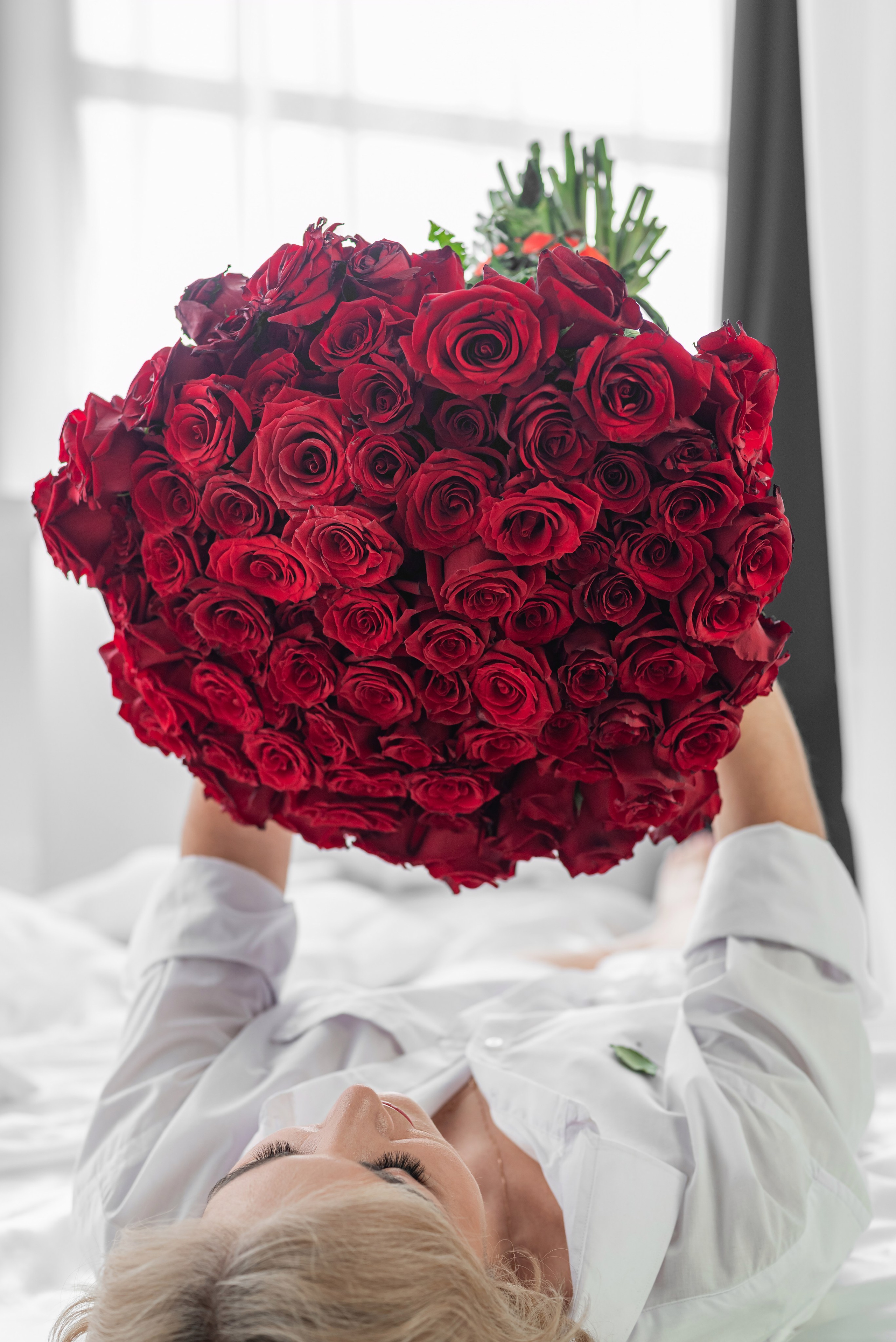 Фотопроект *101 красная роза* 2024 г. Фотограф в городе Салават