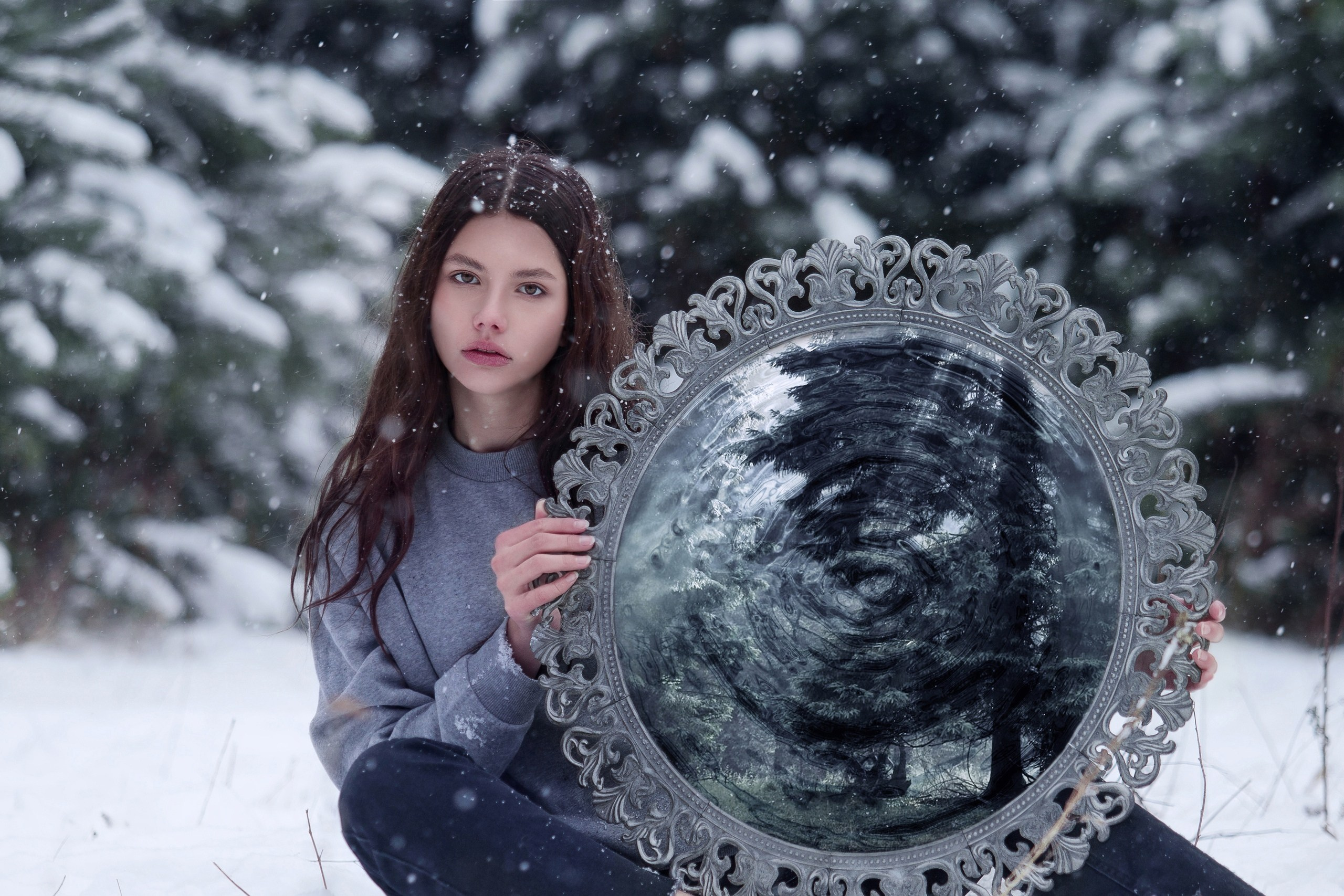 Фотопроект: По ту сторону зеркал. Семейный Фотограф в Красноярске Крохалев Сергей
