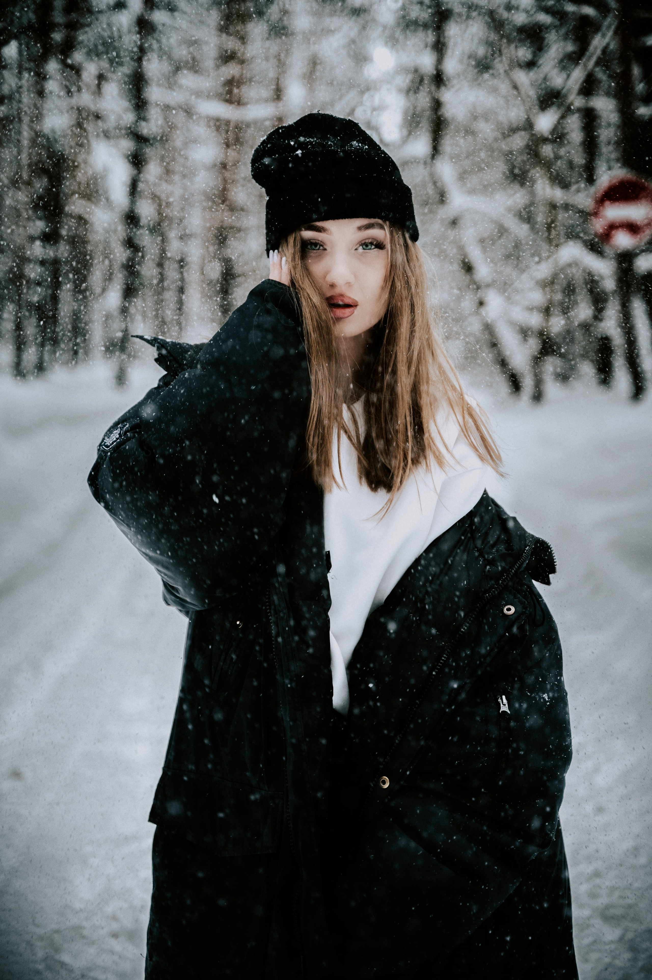 Индивидуальная съёмка для Аделины зима. Фотограф/видеограф Богдан Голованов