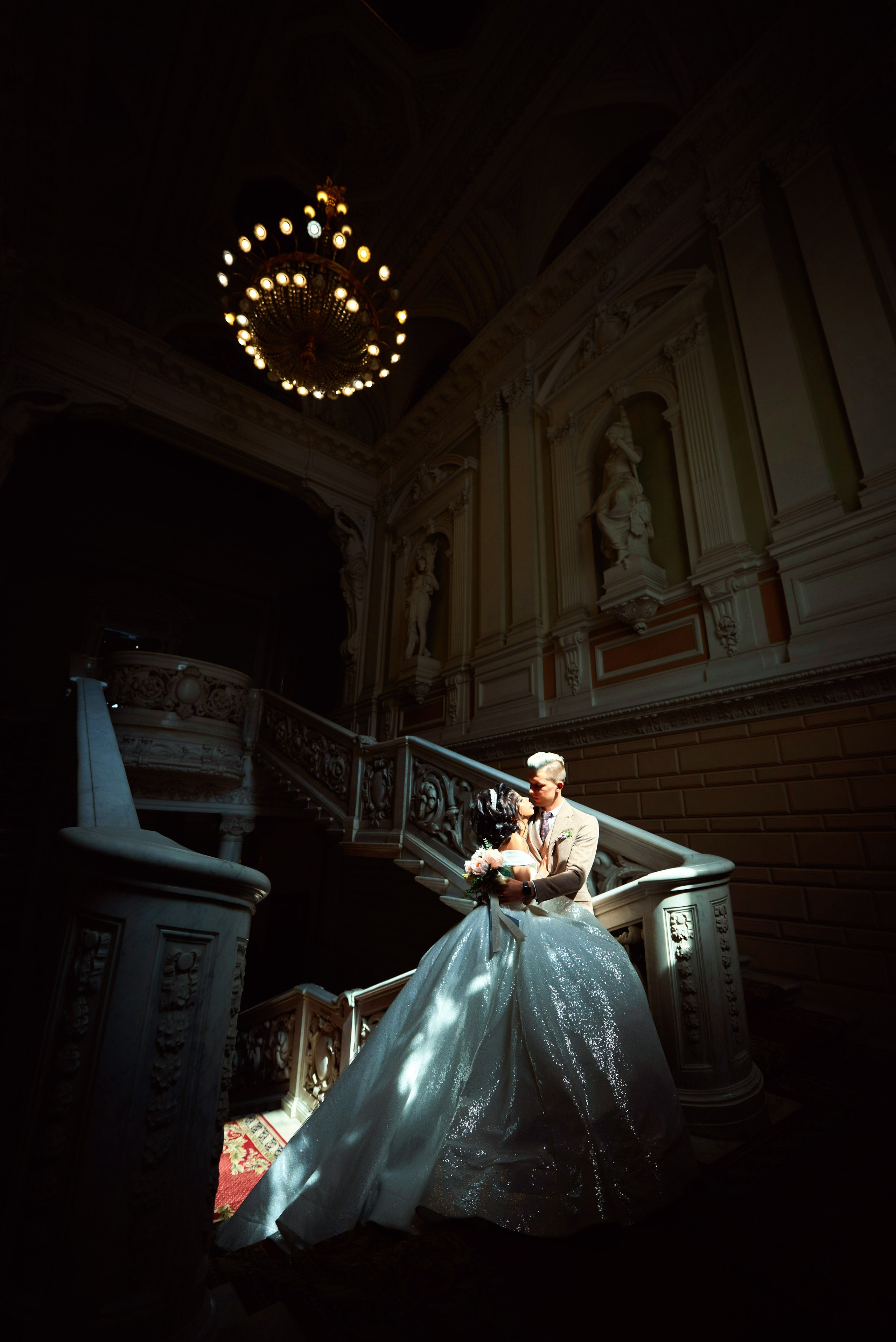 Михаил и Анна (Первый Дворец Бракосочетания России на Английской набережной 28). Портретный, семейный и свадебный фотограф в Санкт-Петербурге и в Пушкине Ширяев Денис