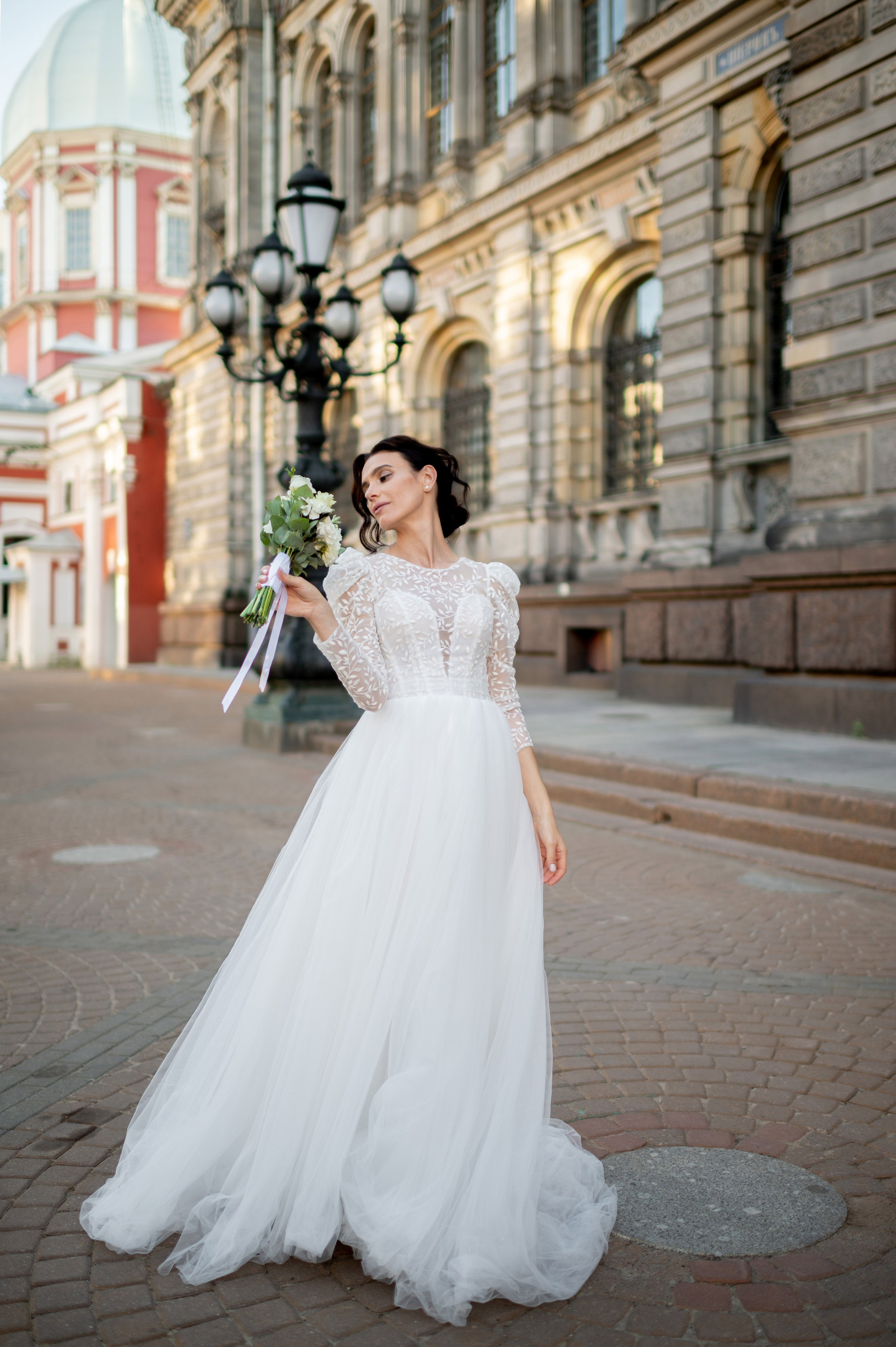 Кирилл и Анжела (круассаны, кофе и фотосессия в Летнем саду). Портретный, семейный и свадебный фотограф в Санкт-Петербурге и в Пушкине Ширяев Денис