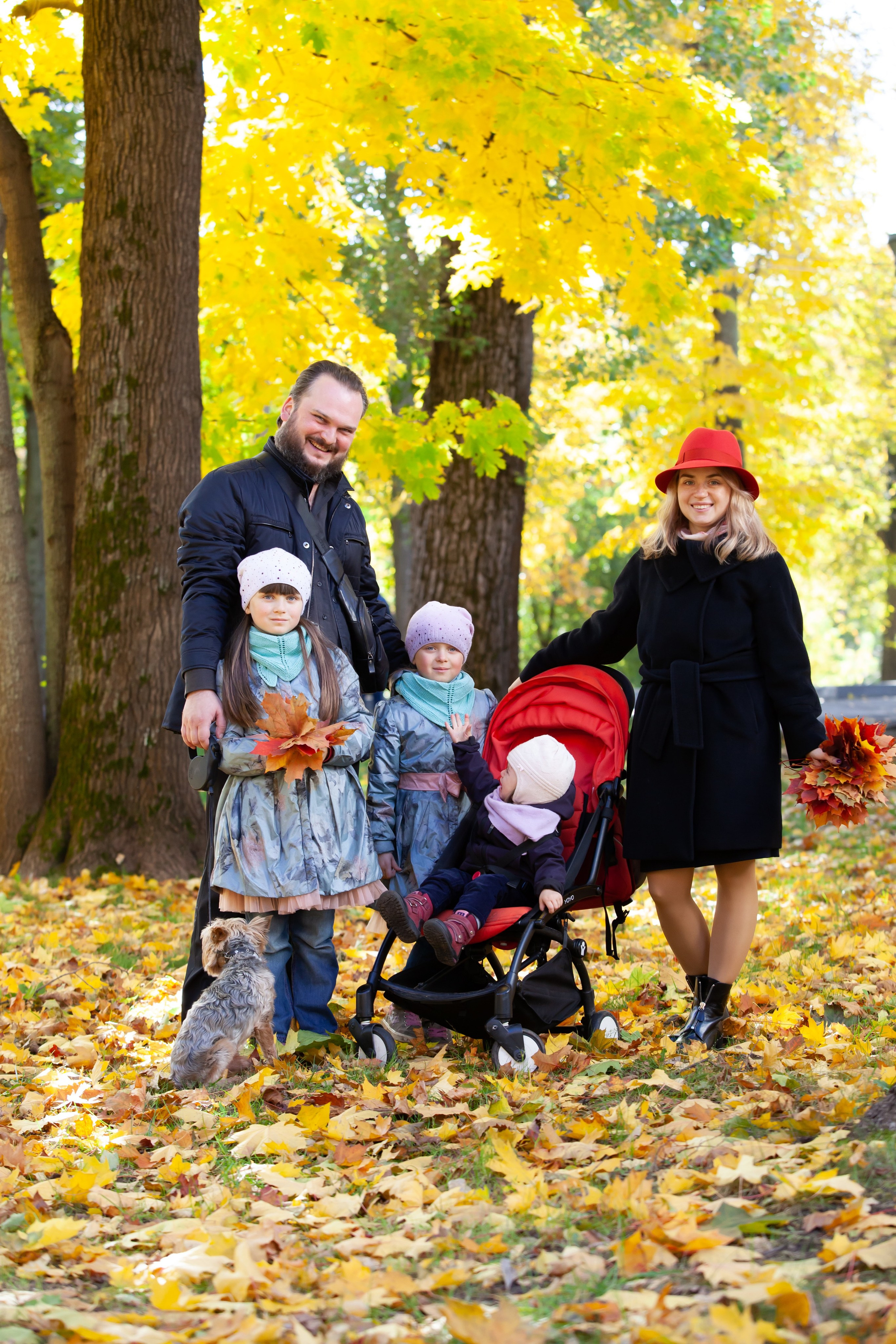 Семейная прогулка в парке Измайлово. Фотографы в Москве Светлана Устинова и Сергей Грачев