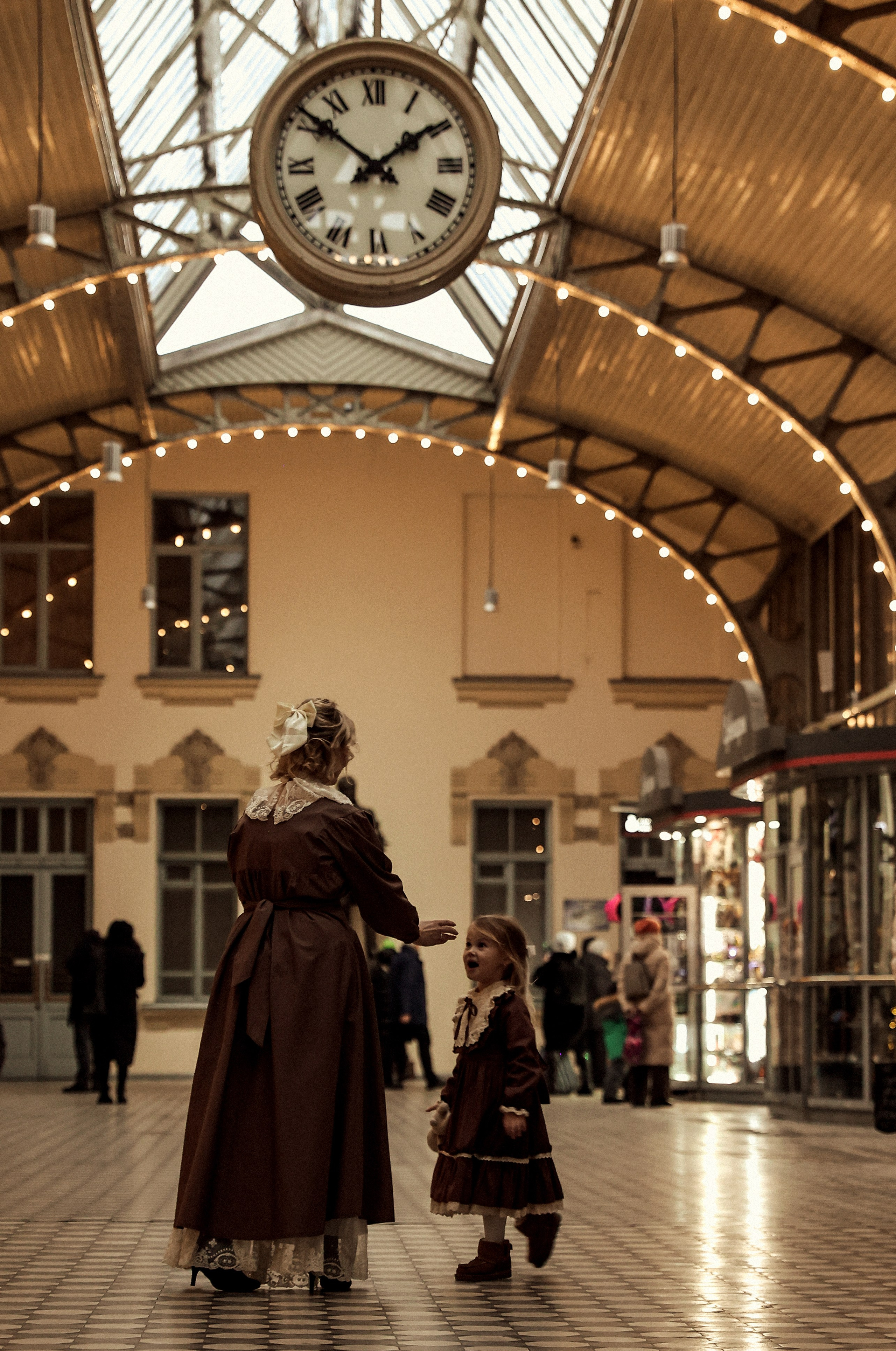 Ретро съемка на Витебском вокзале. Фотограф — Татьяна Кириллова, г. Санкт-Петербург