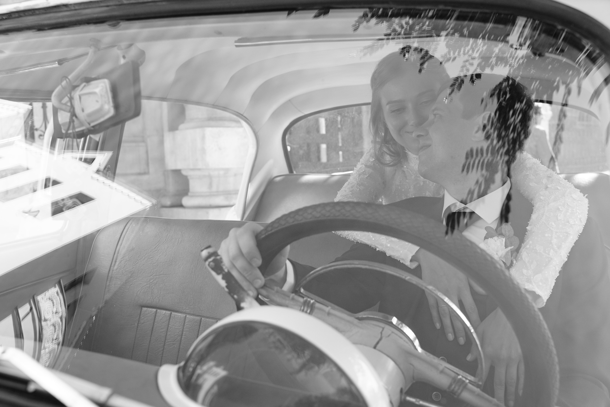 Андрей и Алина чб. Свадебный фотограф в Самаре Анна Ковалева