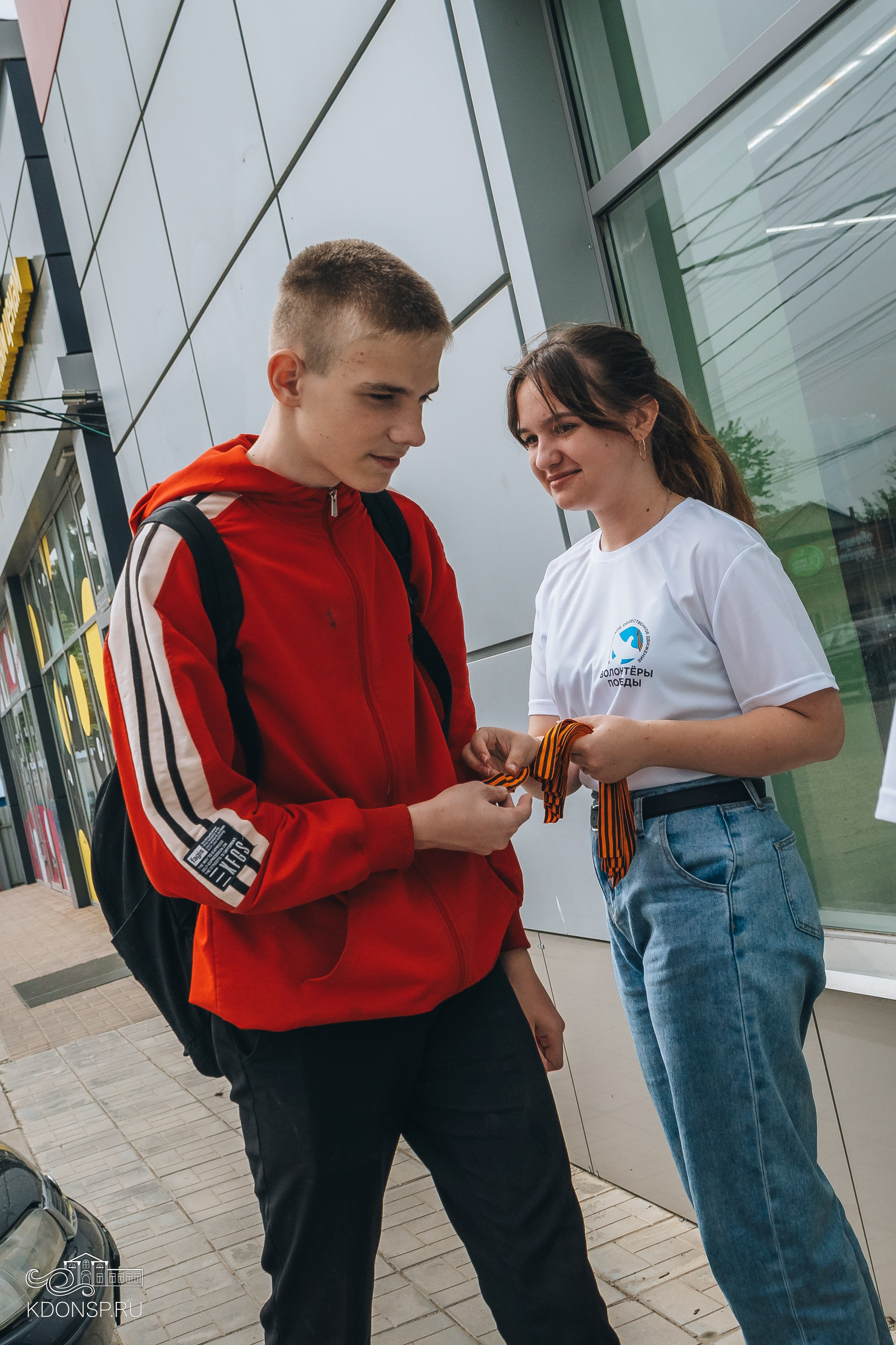 «Георгиевская ленточка». Новотитаровский Дом культуры