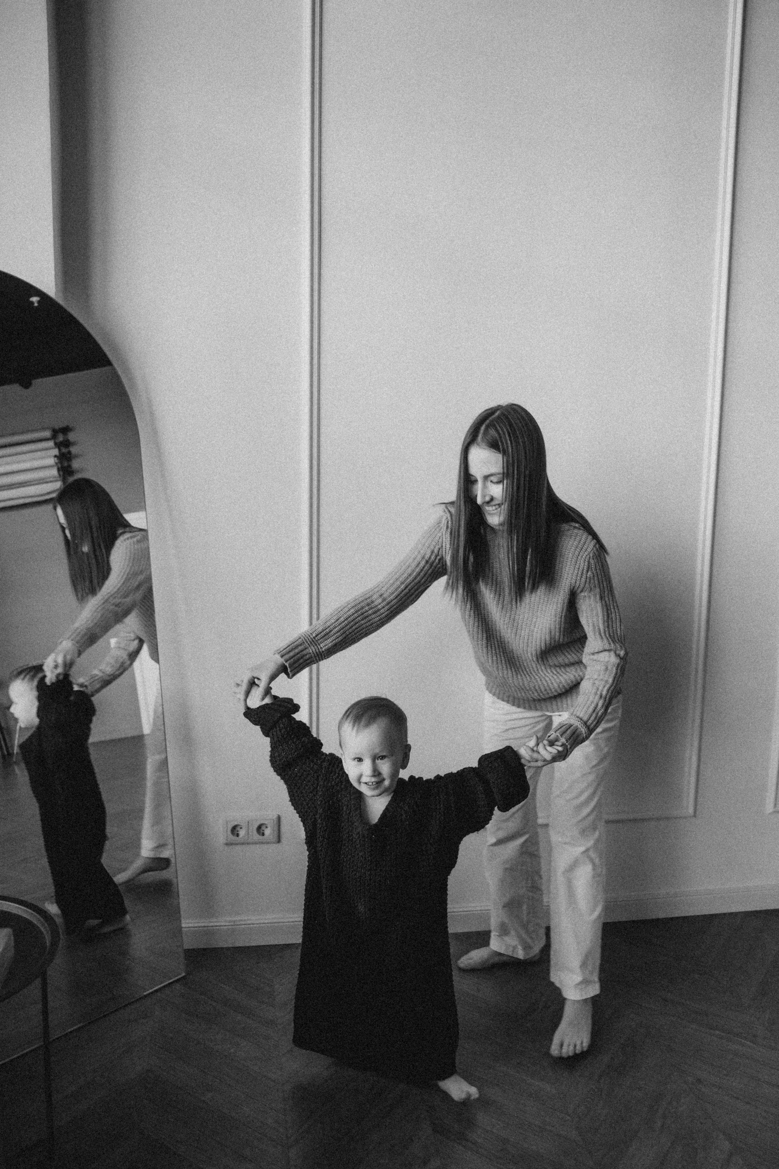 Мама и сын. Фотограф Астафьева Мария