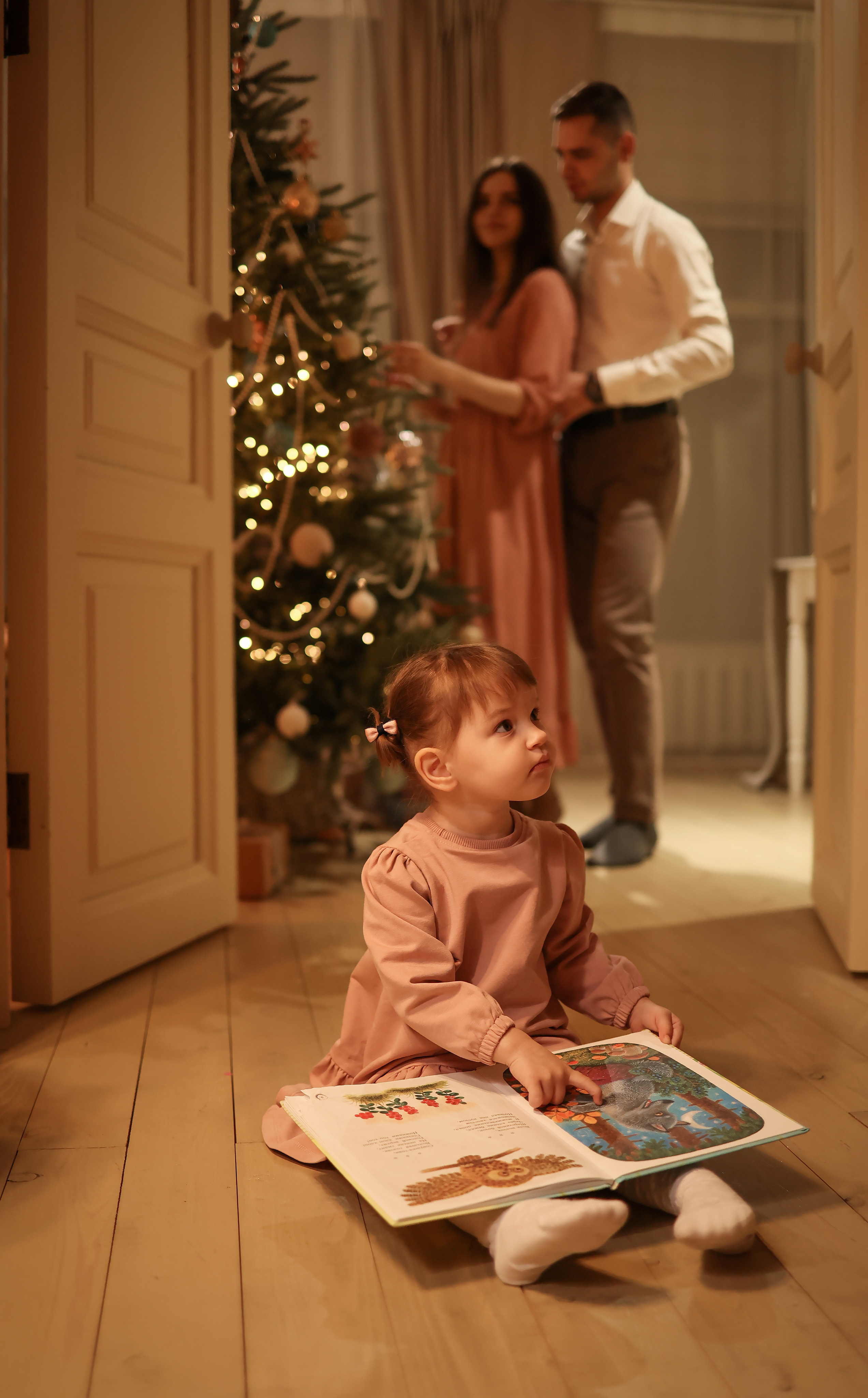 Новогодняя семейная фотосессия. Детский и семейный фотограф Ирина Соколова. Москва, Лыткарино