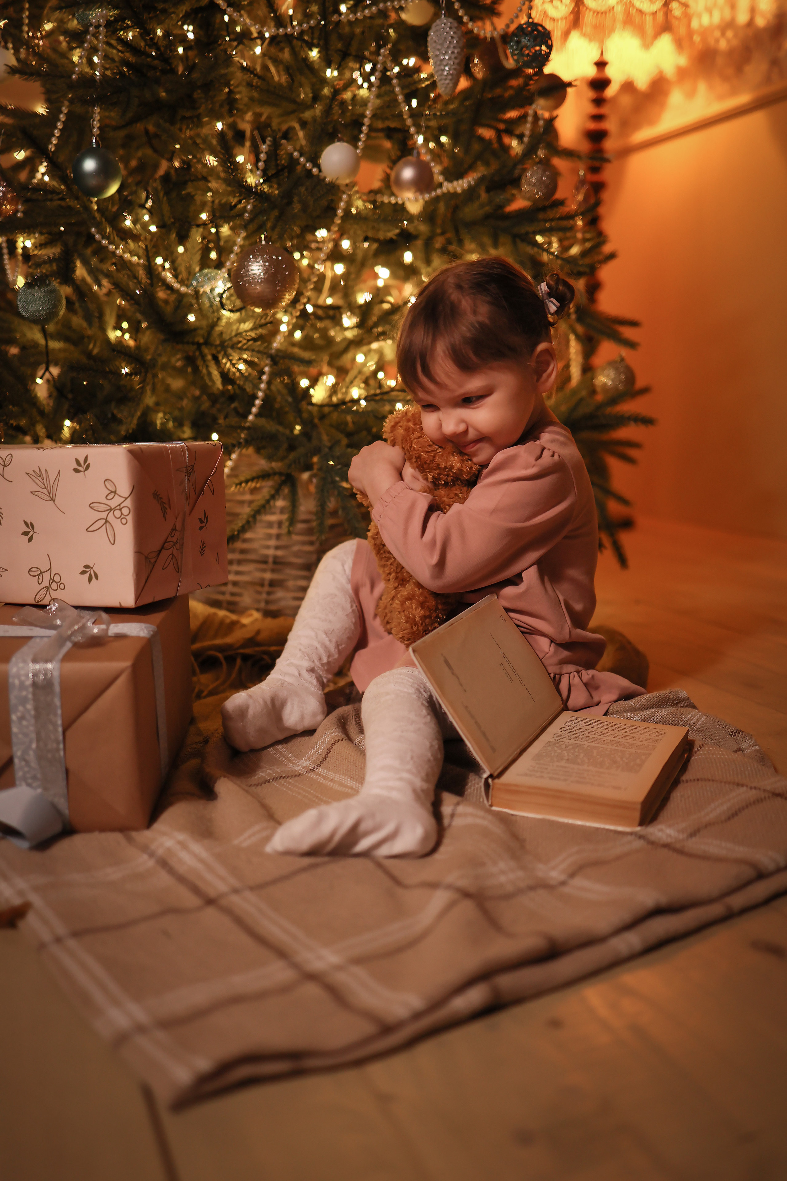 Новогодняя семейная фотосессия. Детский и семейный фотограф Ирина Соколова. Москва, Лыткарино