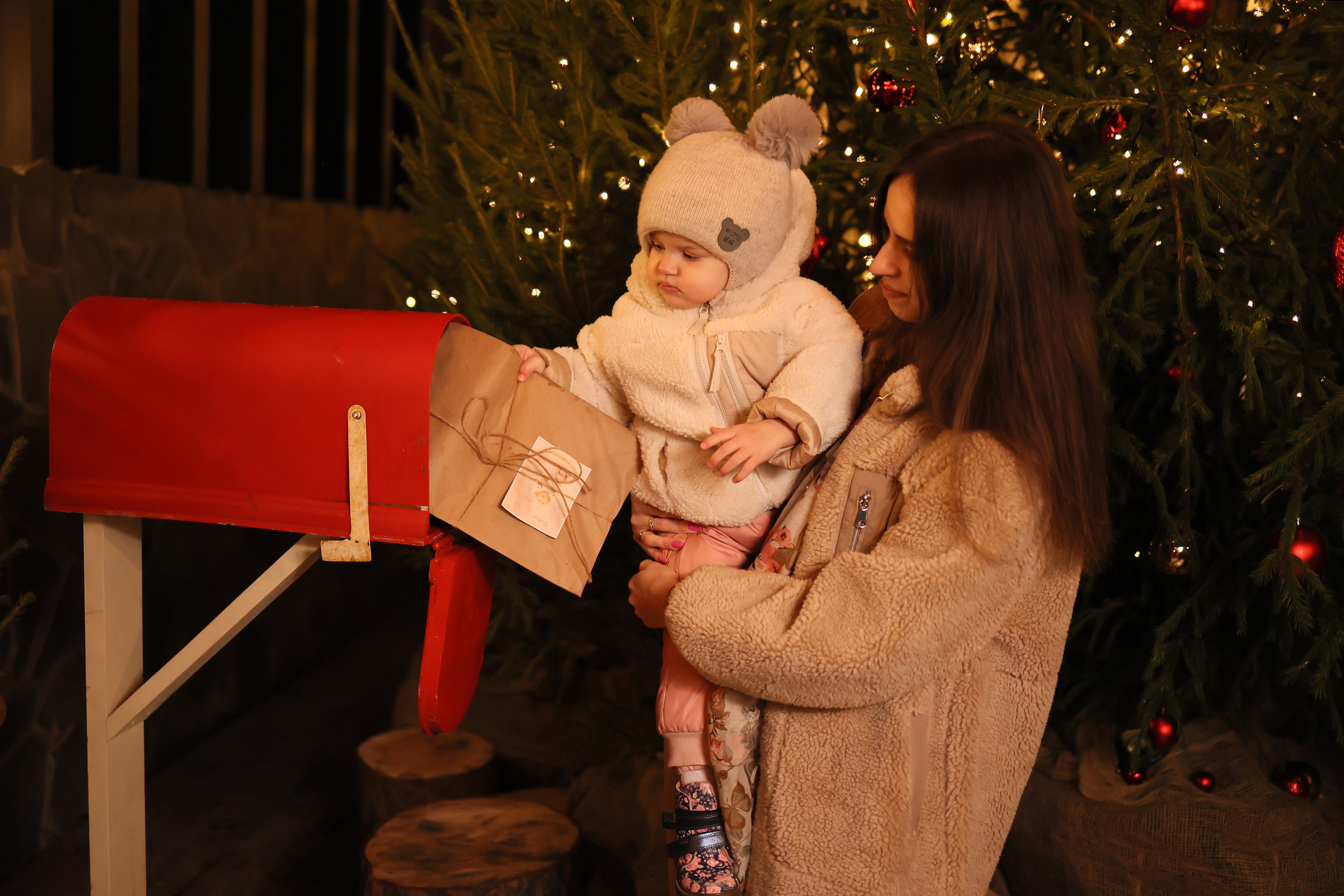 Новогодняя семейная фотосессия. Детский и семейный фотограф Ирина Соколова. Москва, Лыткарино
