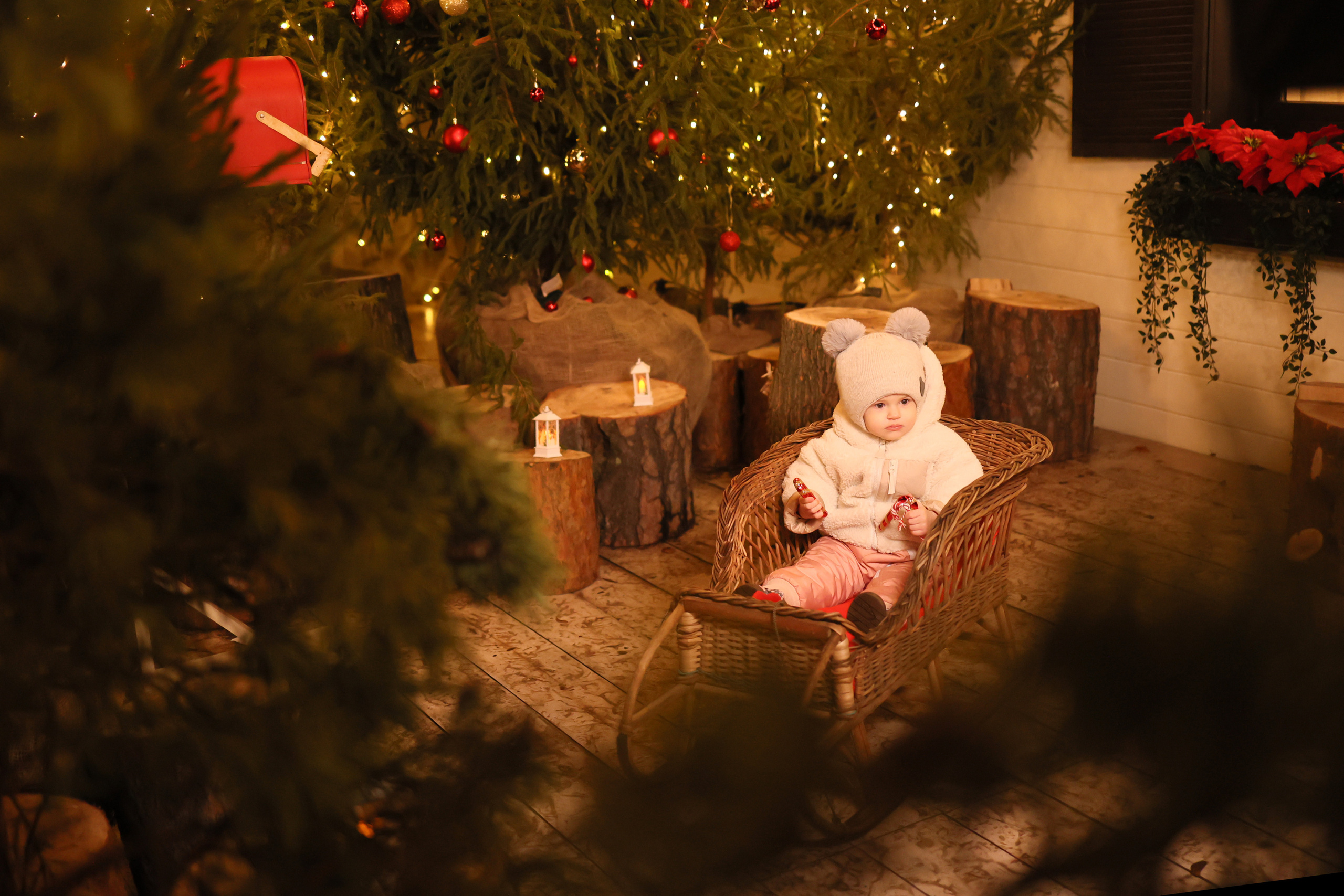 Новогодняя семейная фотосессия. Детский и семейный фотограф Ирина Соколова. Москва, Лыткарино