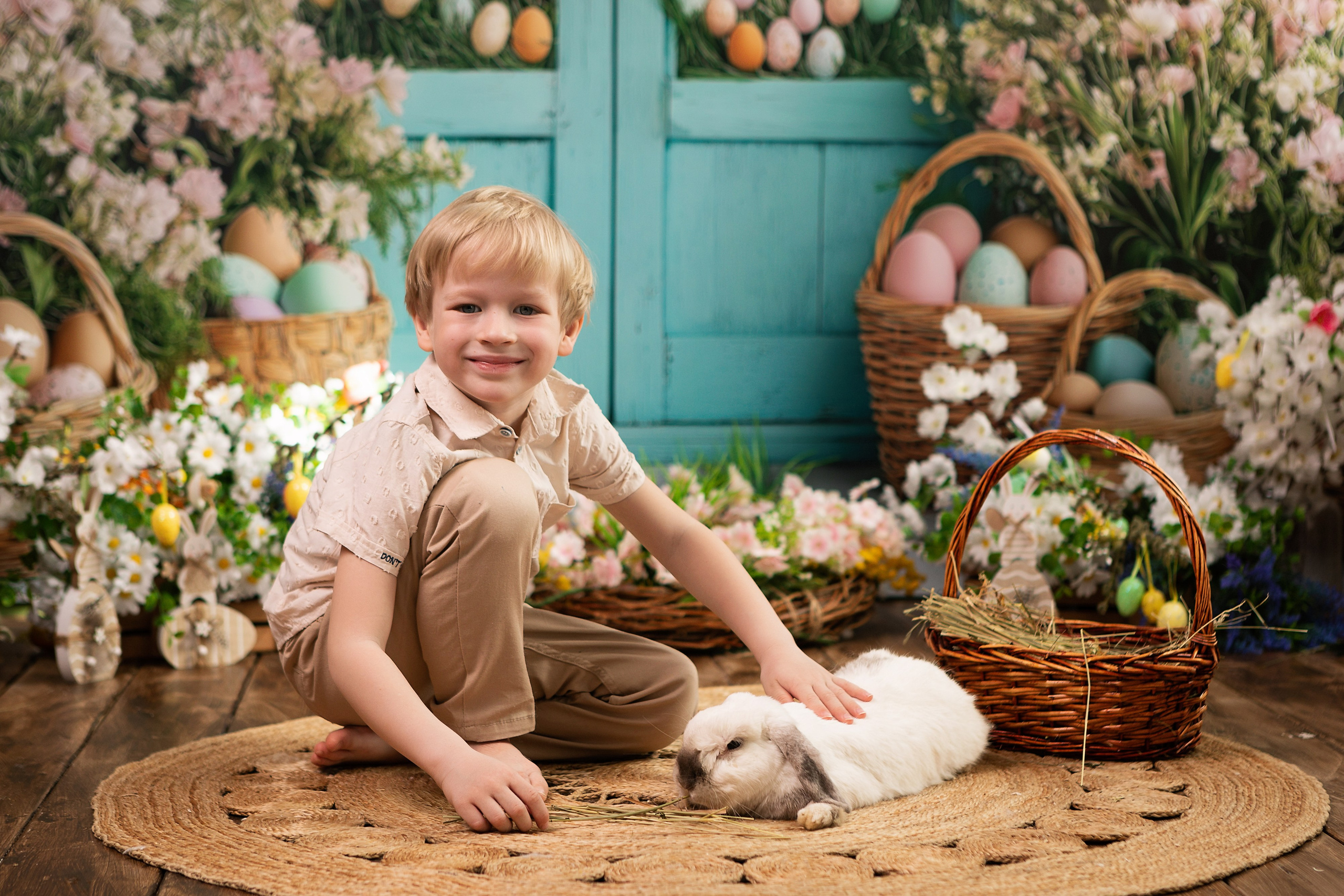 Фотопроект Пасхальный с кроликами. ФОТОГРАФ НА ГОДИК, БЕРЕМЕННОСТИ, НОВОРОЖДЕННЫХ, КРЕЩЕНИЯ МОСКВА