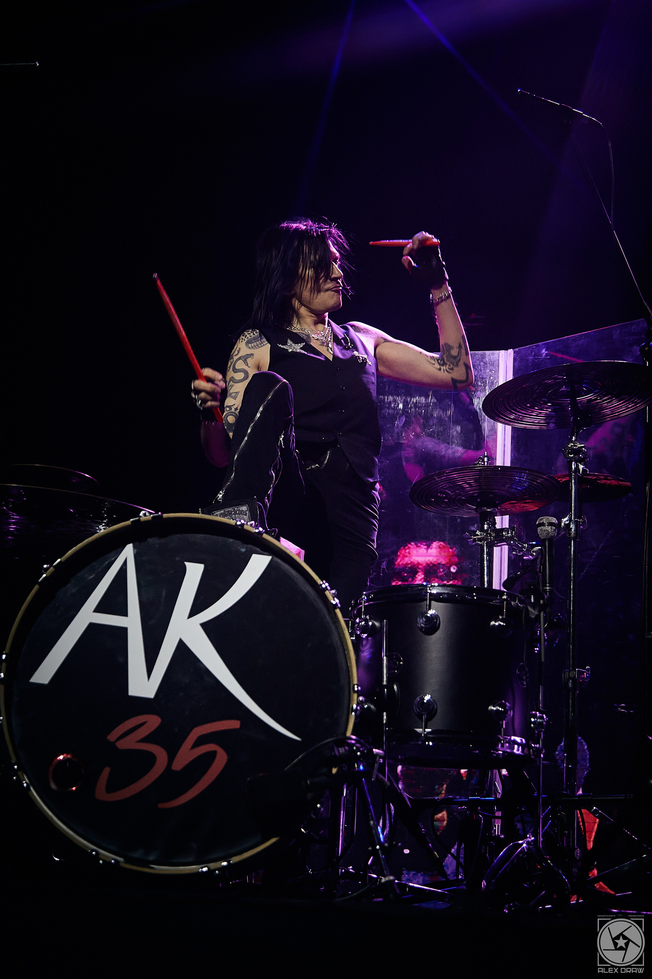 Глеб Самойлов Агата Кристи 35 лет! 06.12.2023 Гранд Холл Сибирь. Фотограф Москва Concerts photo / Fashion photо