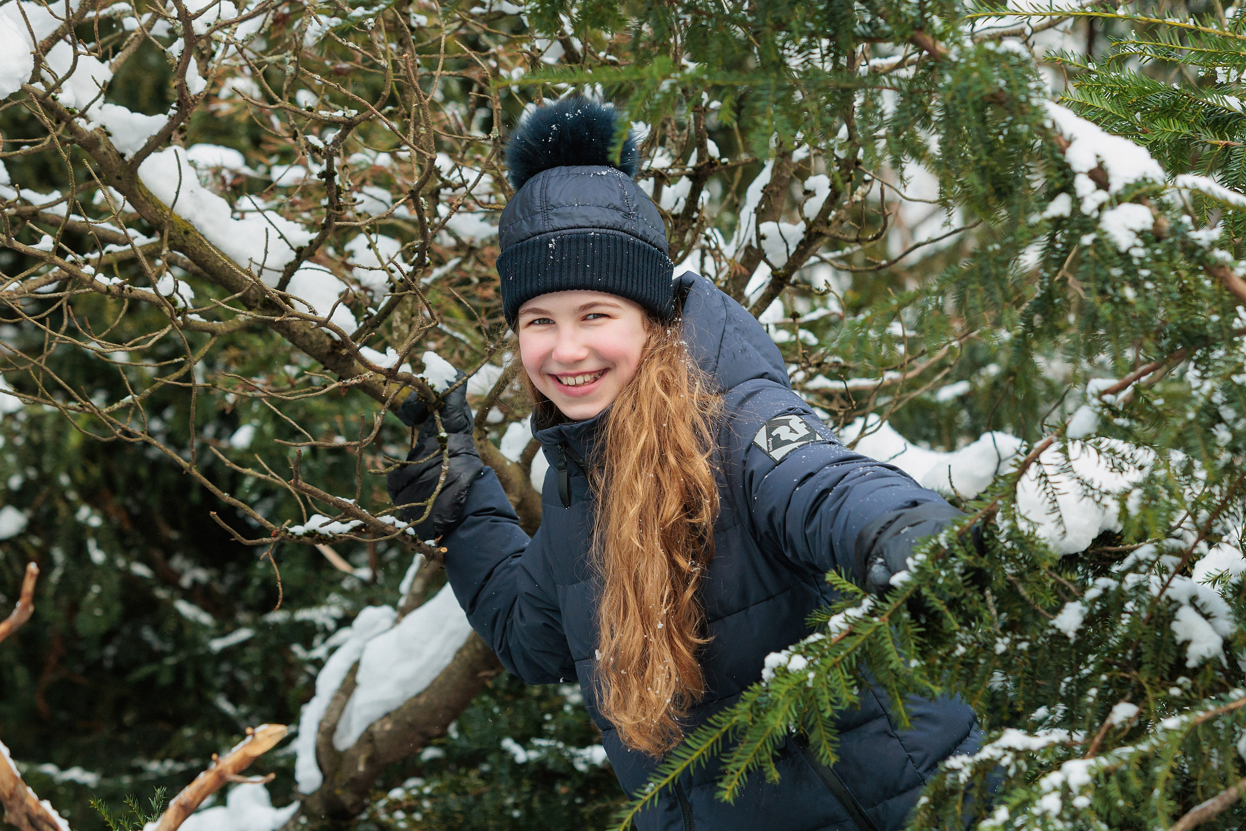 Зима. Начальная школа. Свадебный, семейный, детский фотограф в Санкт-Петербурге