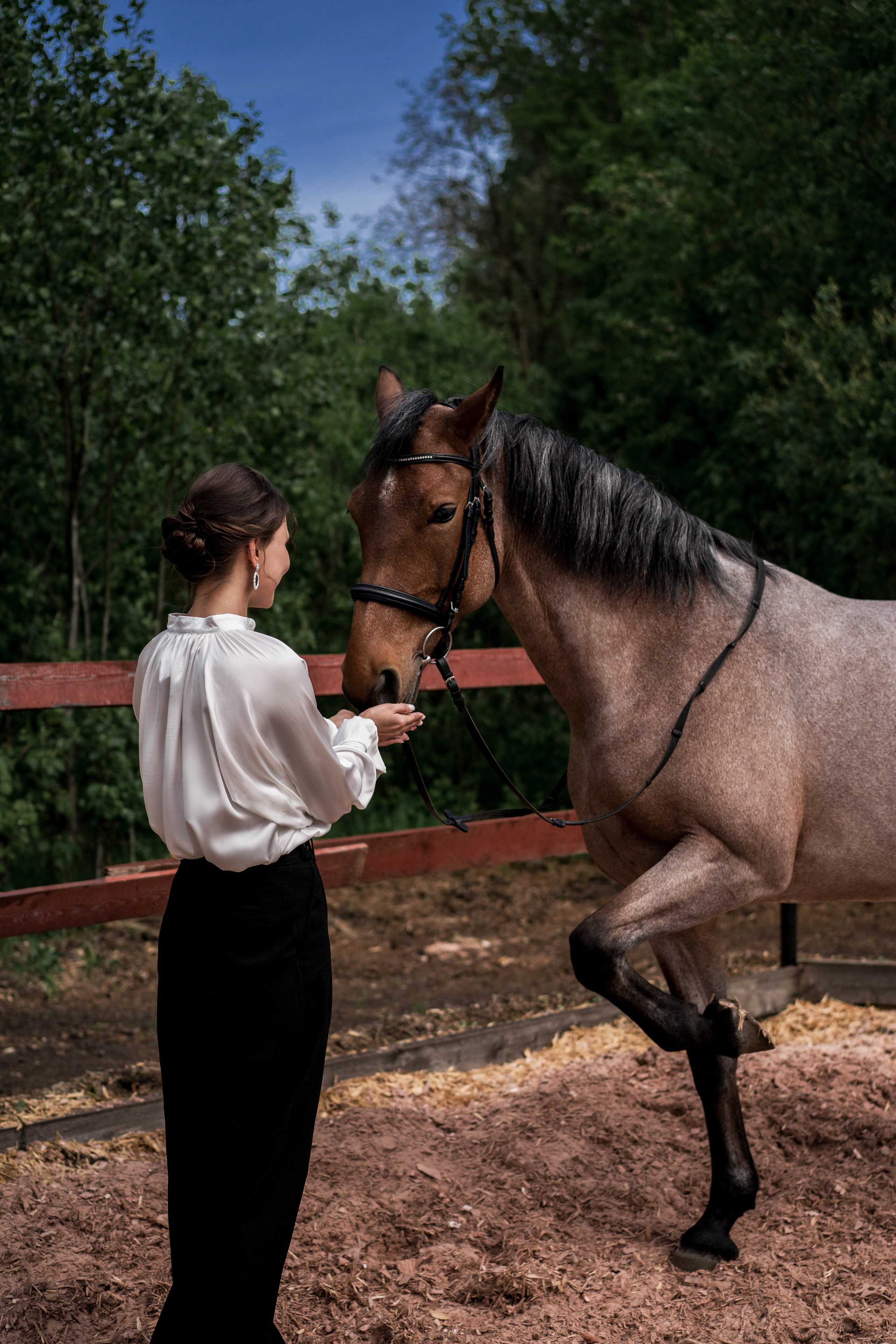 С лошадью. Студия детской фотографии