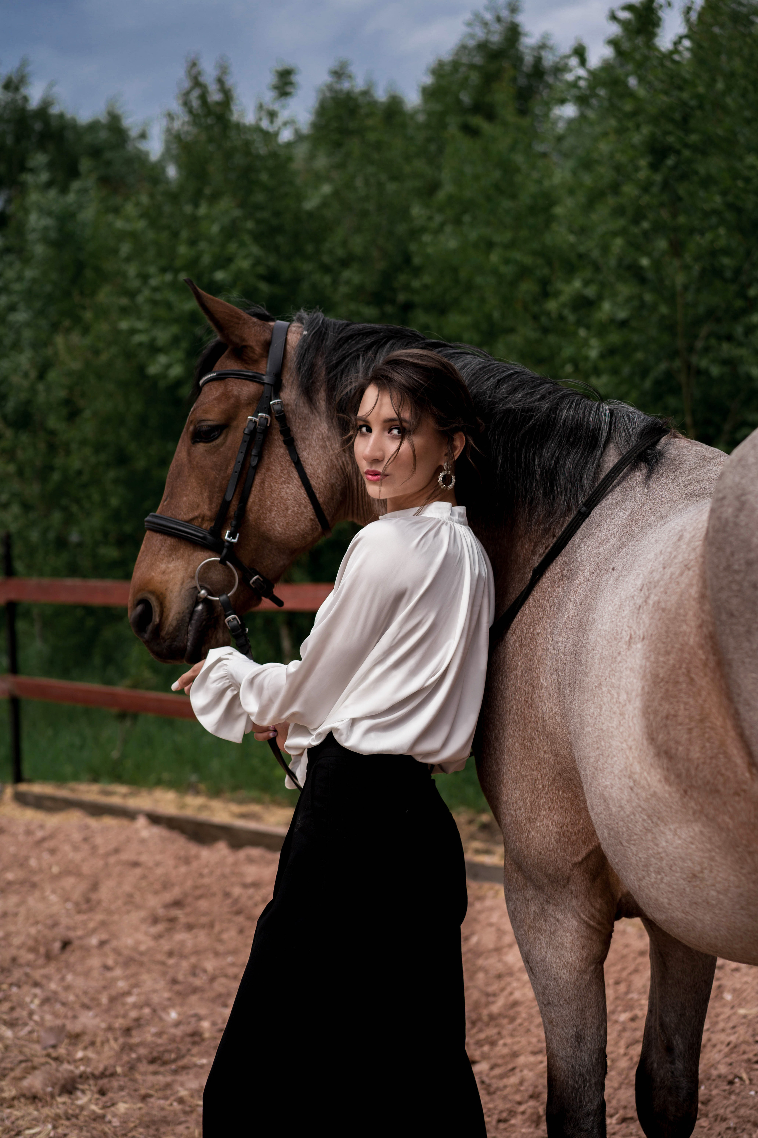 С лошадью. Студия детской фотографии