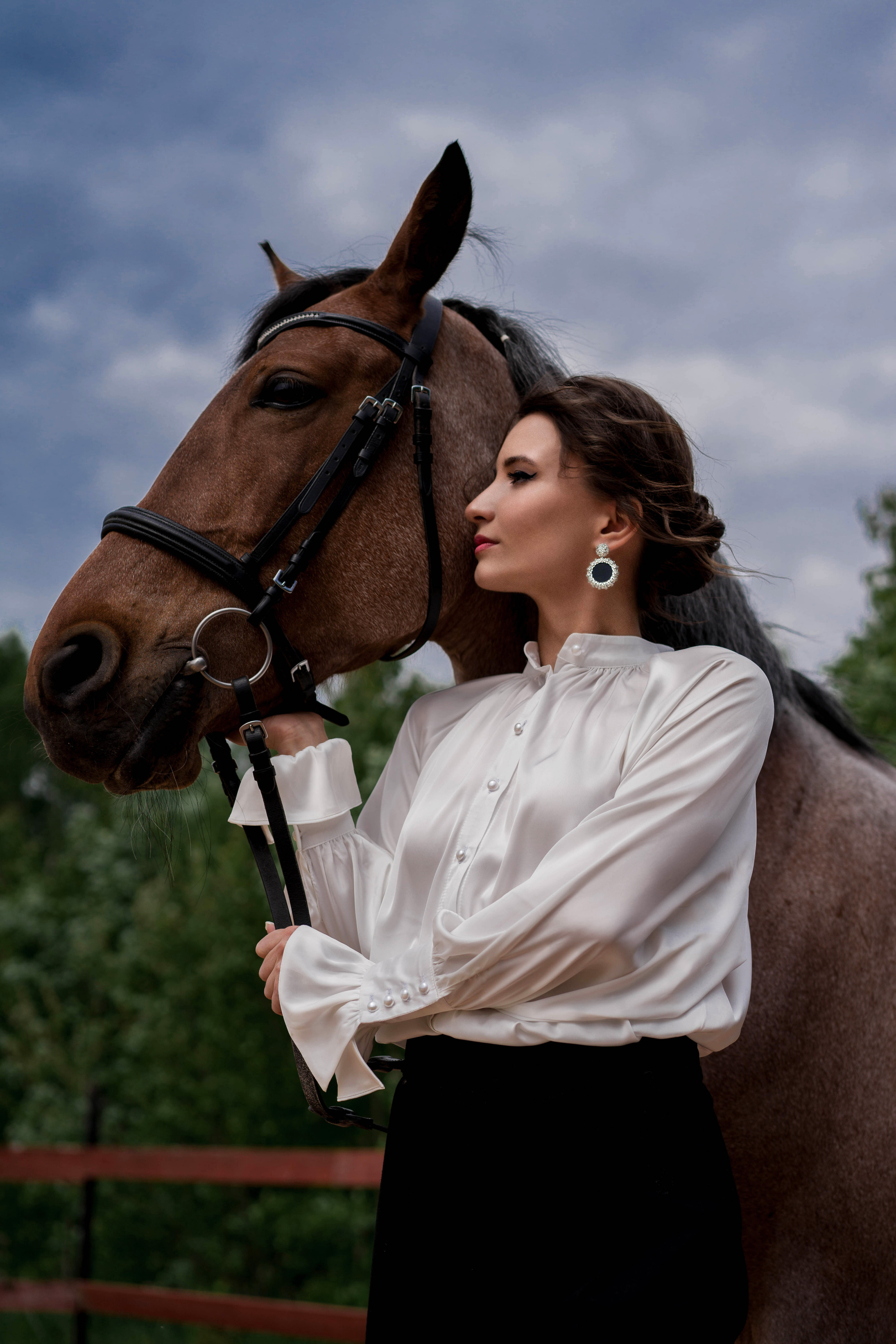 С лошадью. Студия детской фотографии