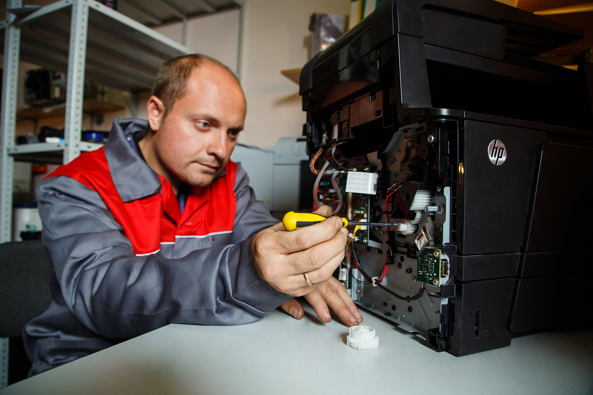 Мегапринт: съемка рабочего процесса. Рекламный и предметный фотограф Марченков Антон
