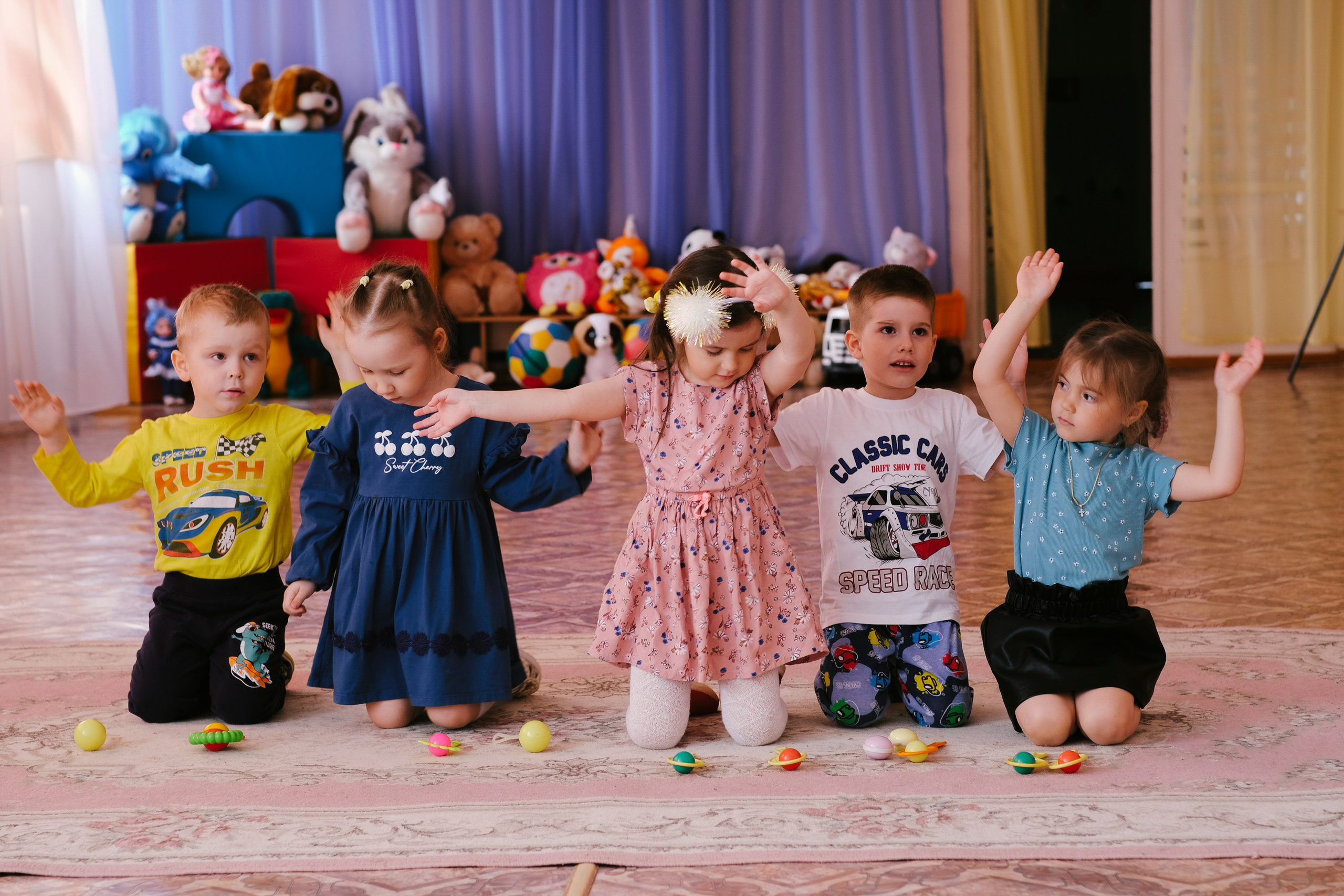 Старшая группа детского сада. Семейный и индивидуальный фотограф Дарья Мельник