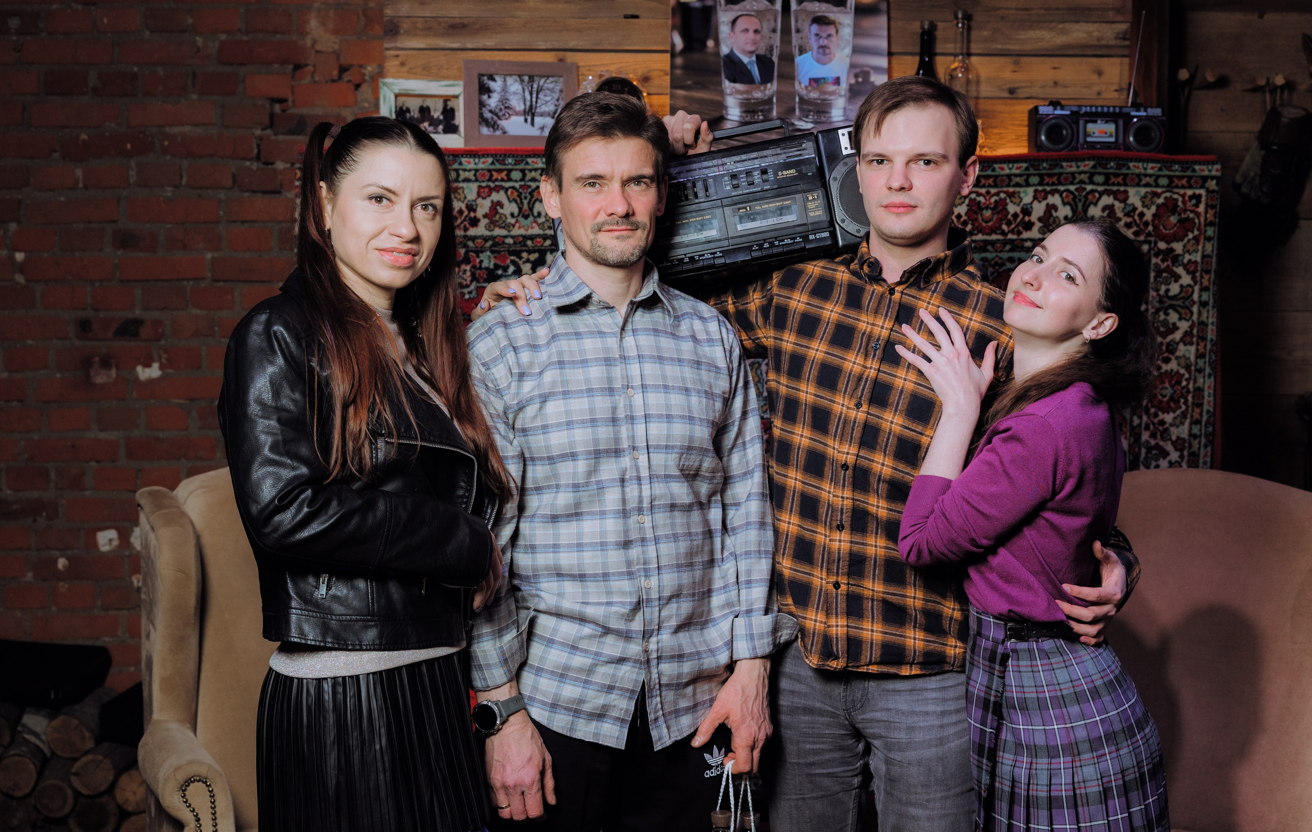 Юбилей 50 лет в стиле 90 в AG LOFT. Фотограф Андрей Ширкалин Москва Московская обл, Коломна, Рязань