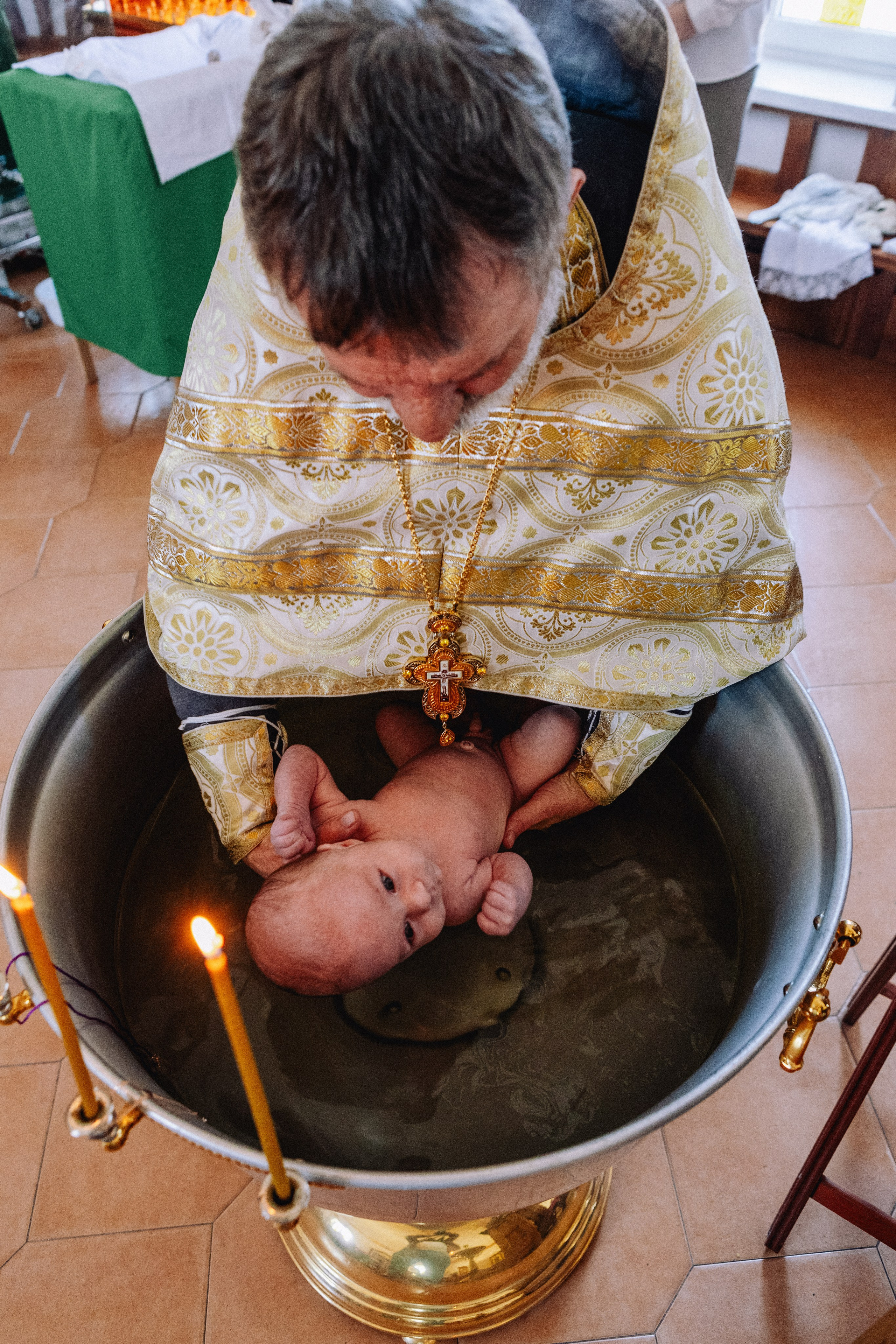 Крещение Артема и Полины. Фотограф в Курске Смирнов Евгений