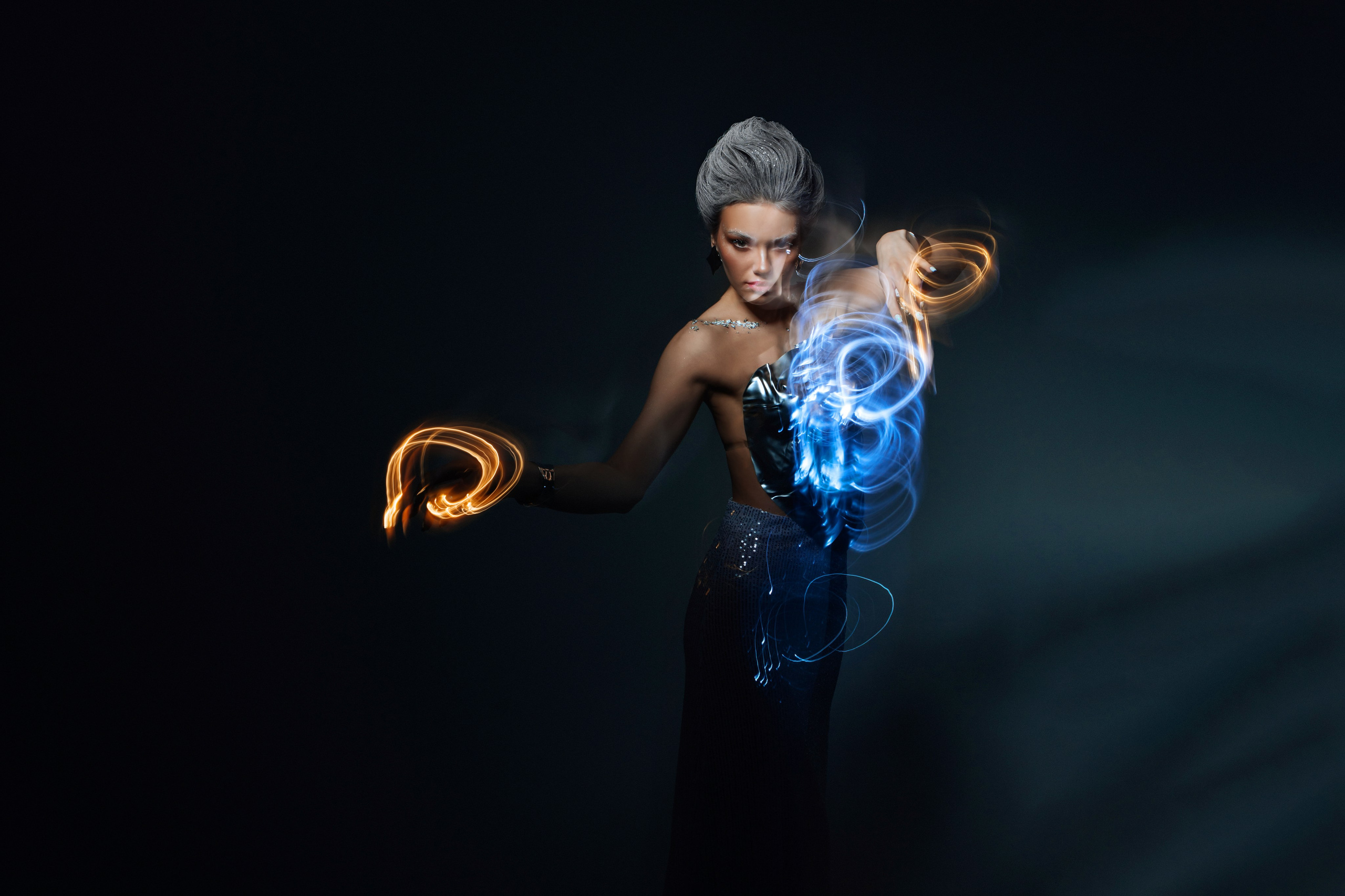 Фотопроект «Времена года». Зима. Снежная королева. Портретный фотограф в Санкт-Петербурге Дмитриева Наталия