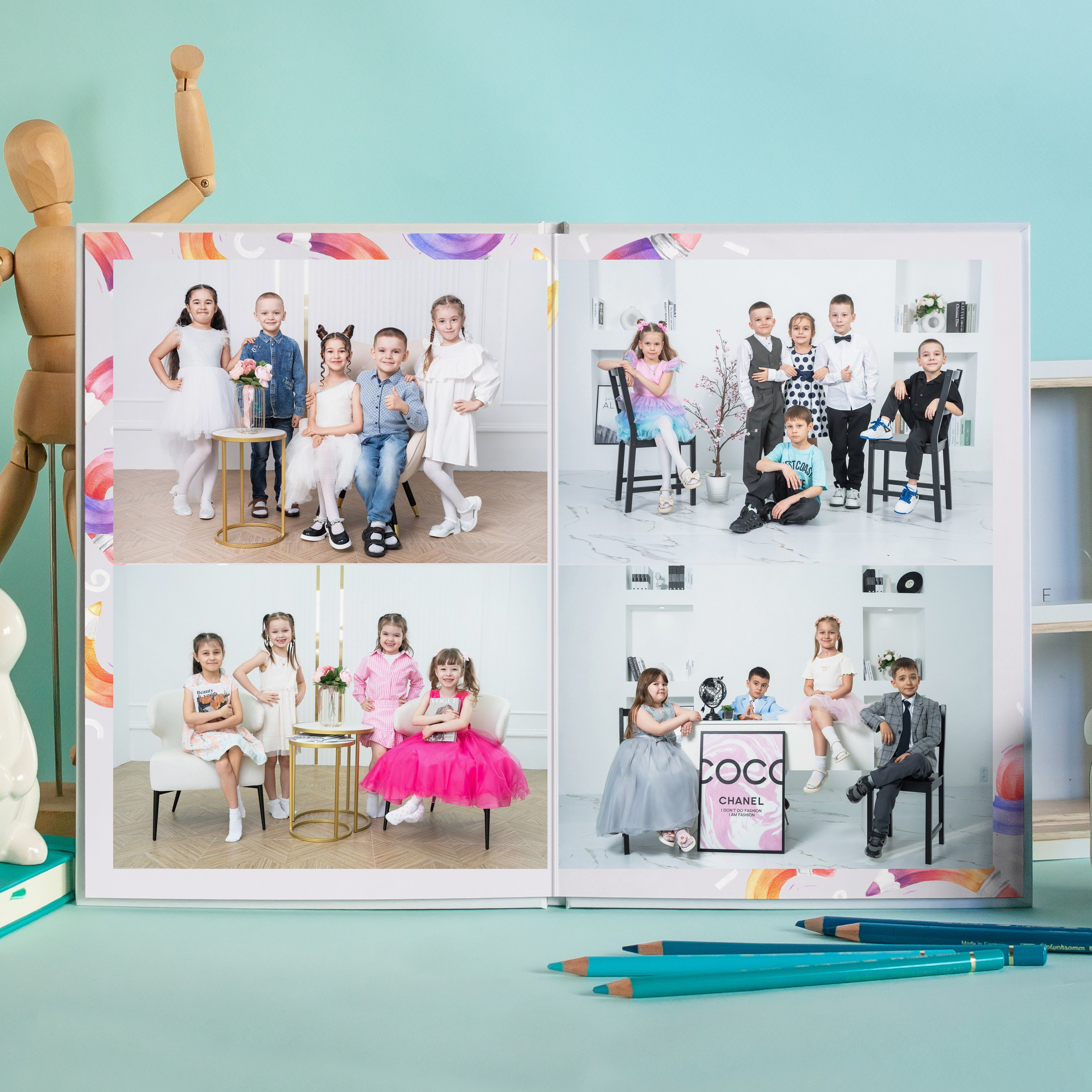 Стиль Карандашик 2. Выпускные альбомы Нижнекамск Набережные Челны Фотостудия Небо