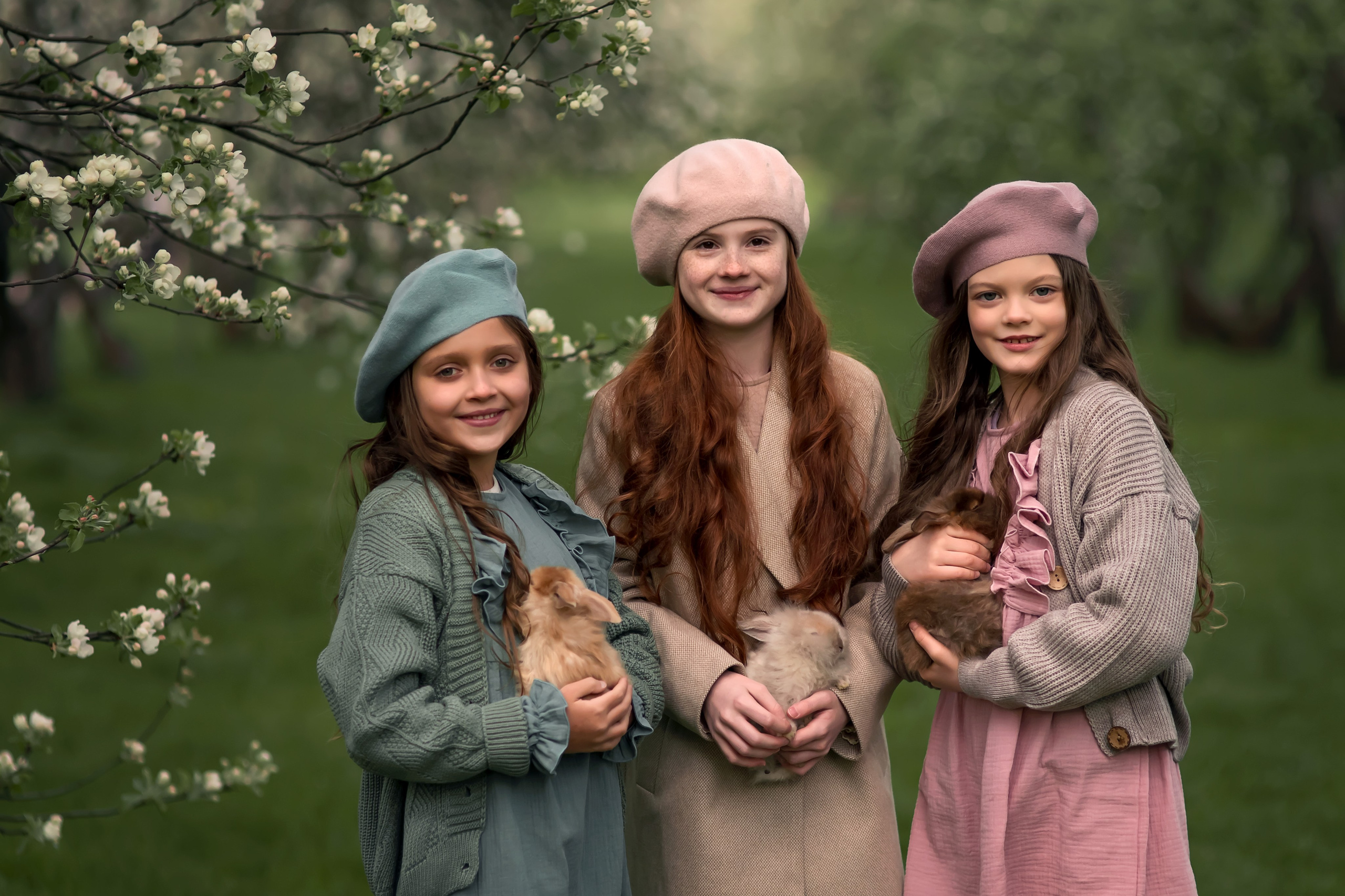 Фотосессия в цветении. Семейный и женский фотограф в Москве Ирина Романова