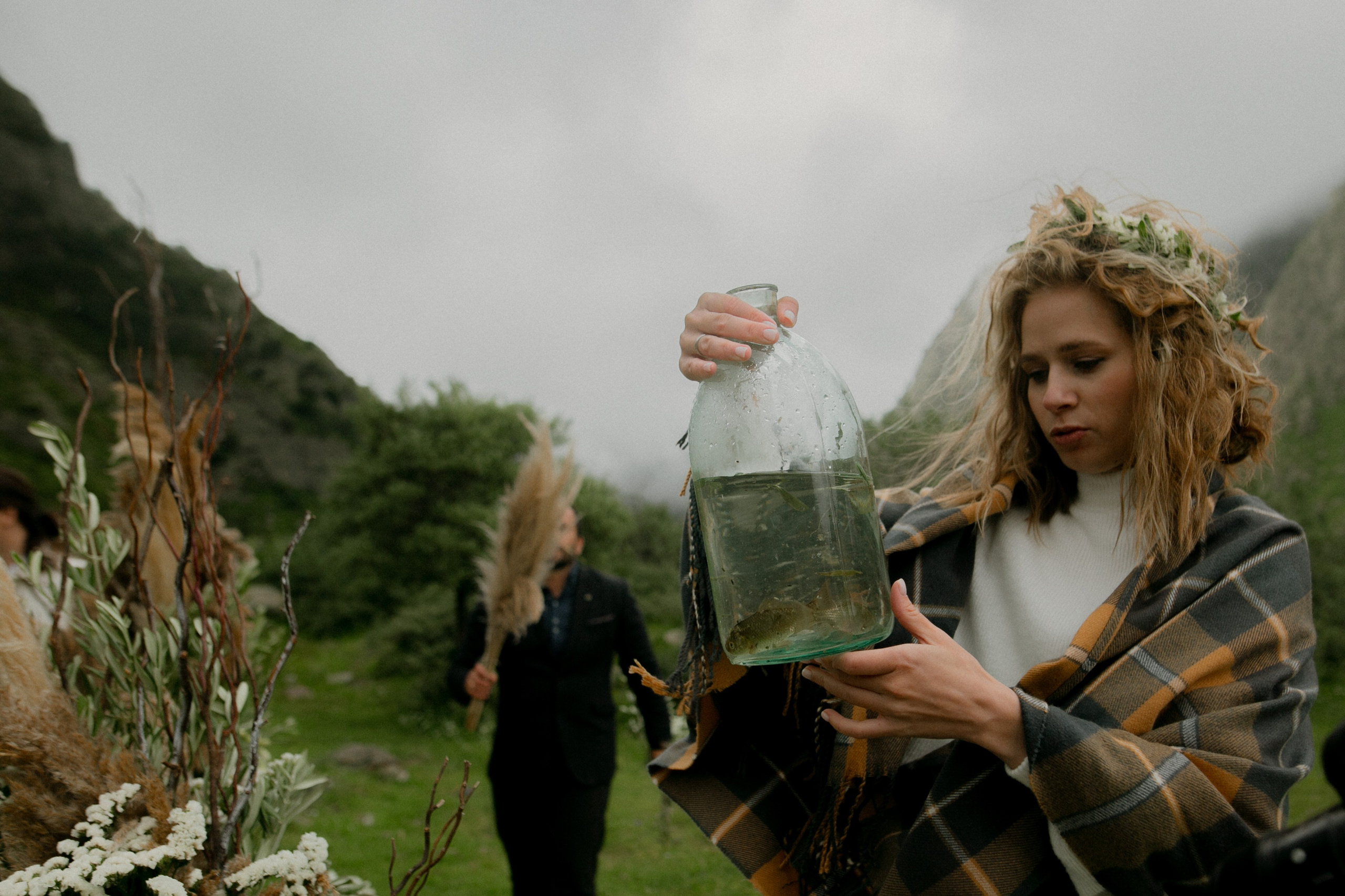 Nikita & Nastya. Wedding at Kazbeg. Свадебный фотограф Грузия Alex and Polly