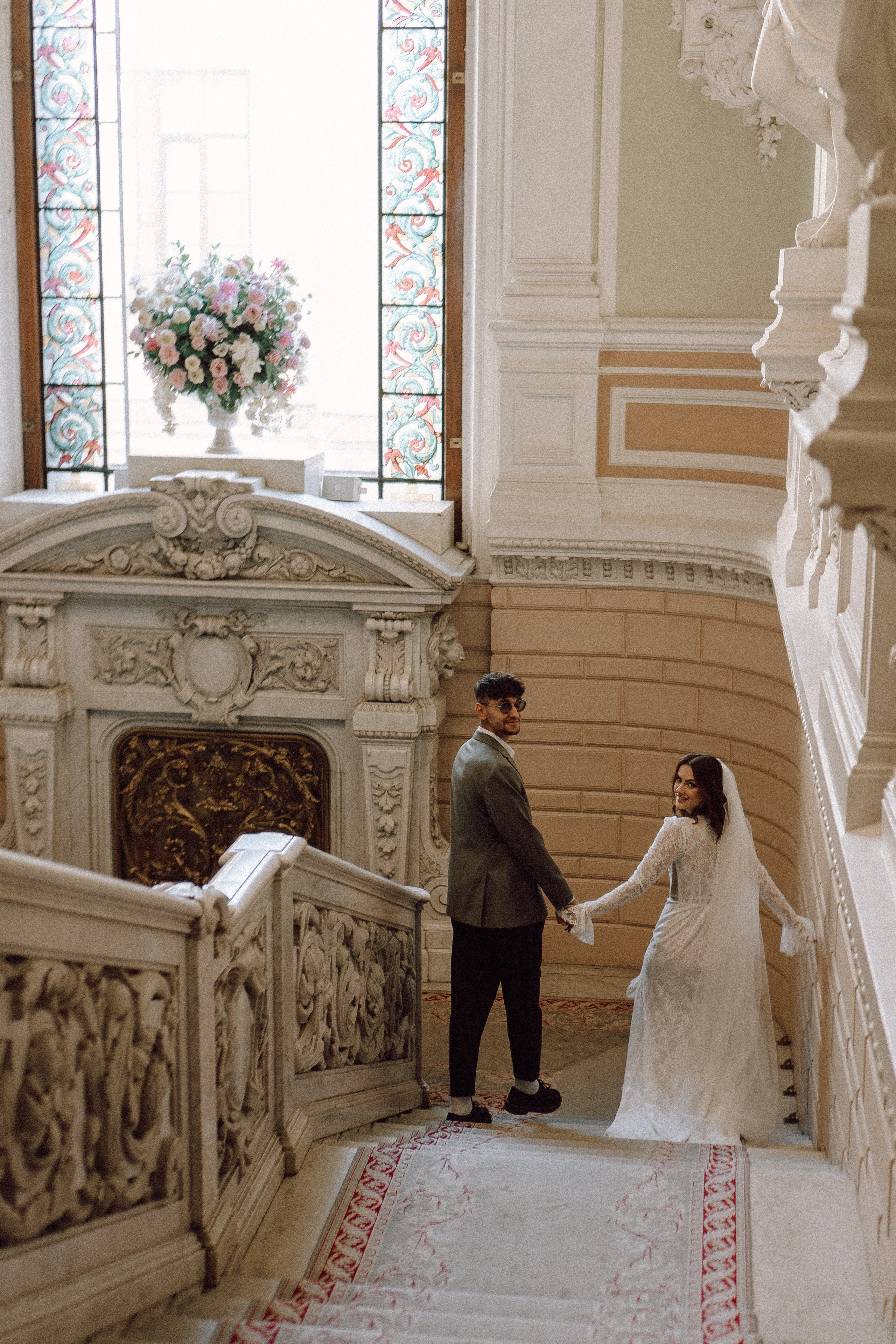 СВАДЕБНАЯ СЬЕМКА В ПЕРВОМ ДВОРЦЕ БРАКОСОЧЕТАНИЯ. Профессиональный фотограф, Санкт-Петербург — Виктория Богомолова