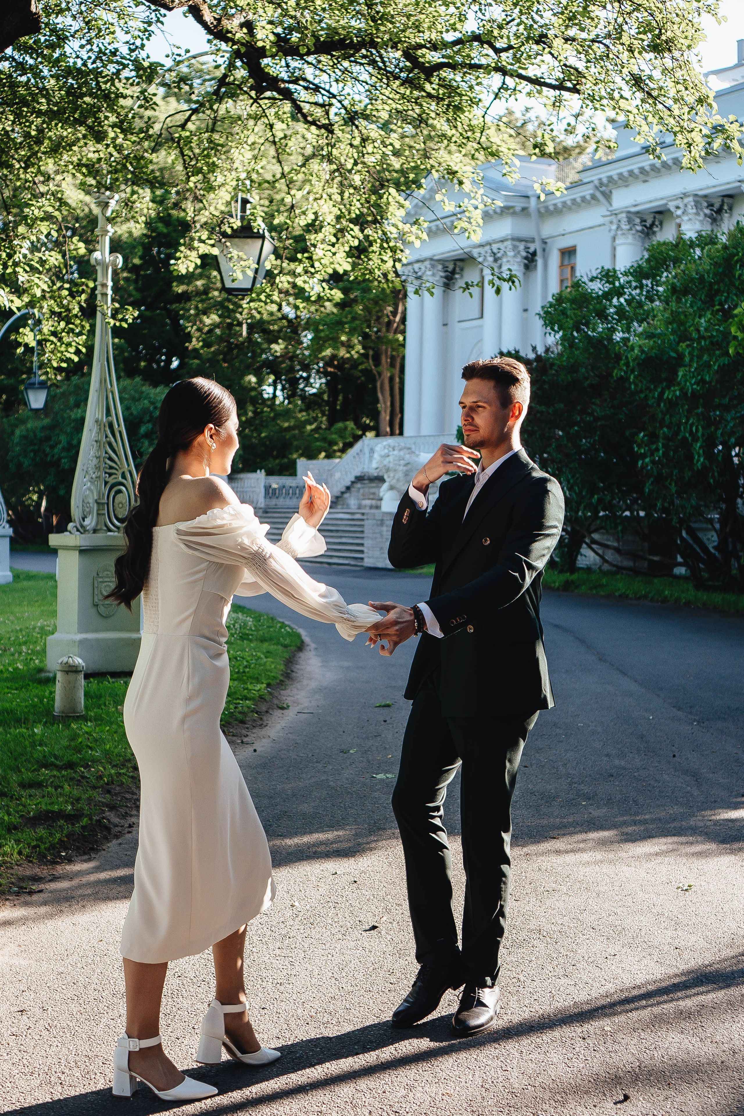 СВАДЕБНАЯ СЬЕМКА НА РАССВЕТЕ НА ЕЛАГИНОМ ОСТОРОВЕ. Профессиональный фотограф, Санкт-Петербург — Виктория Богомолова