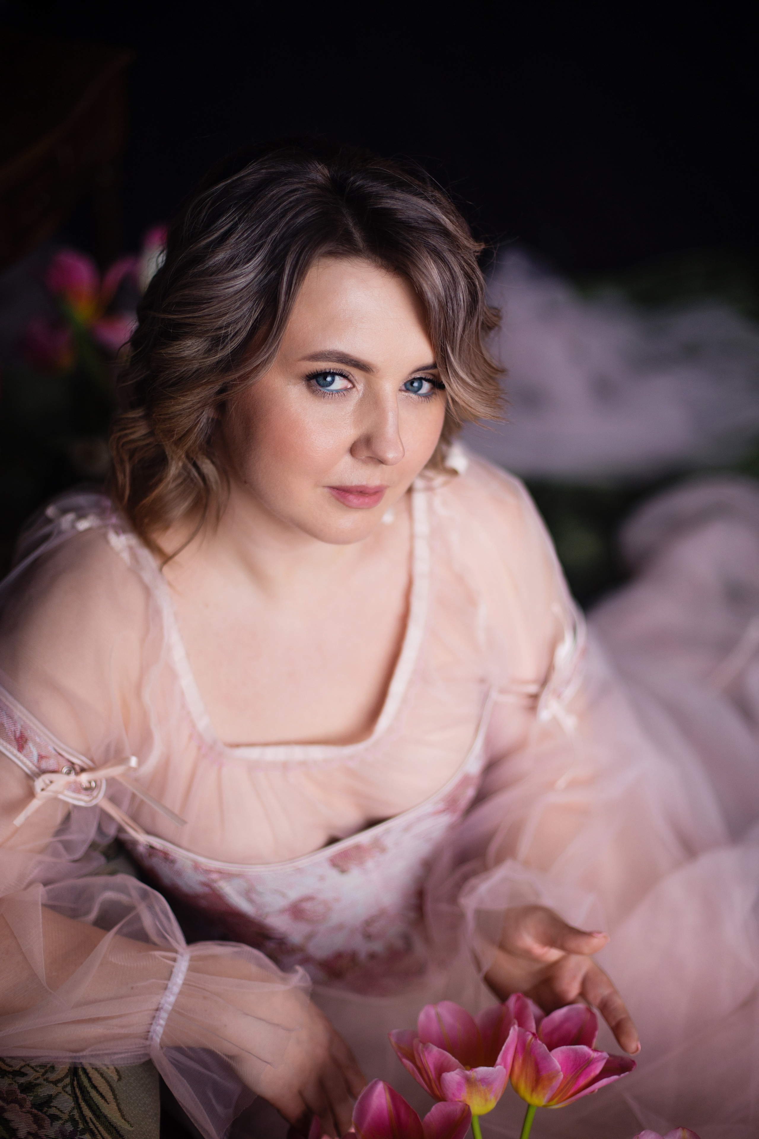 Студийная фотосессия для Анастасии. Выпускные альбомы Искитим, Бердск и Новосибирск Крюкова Елена