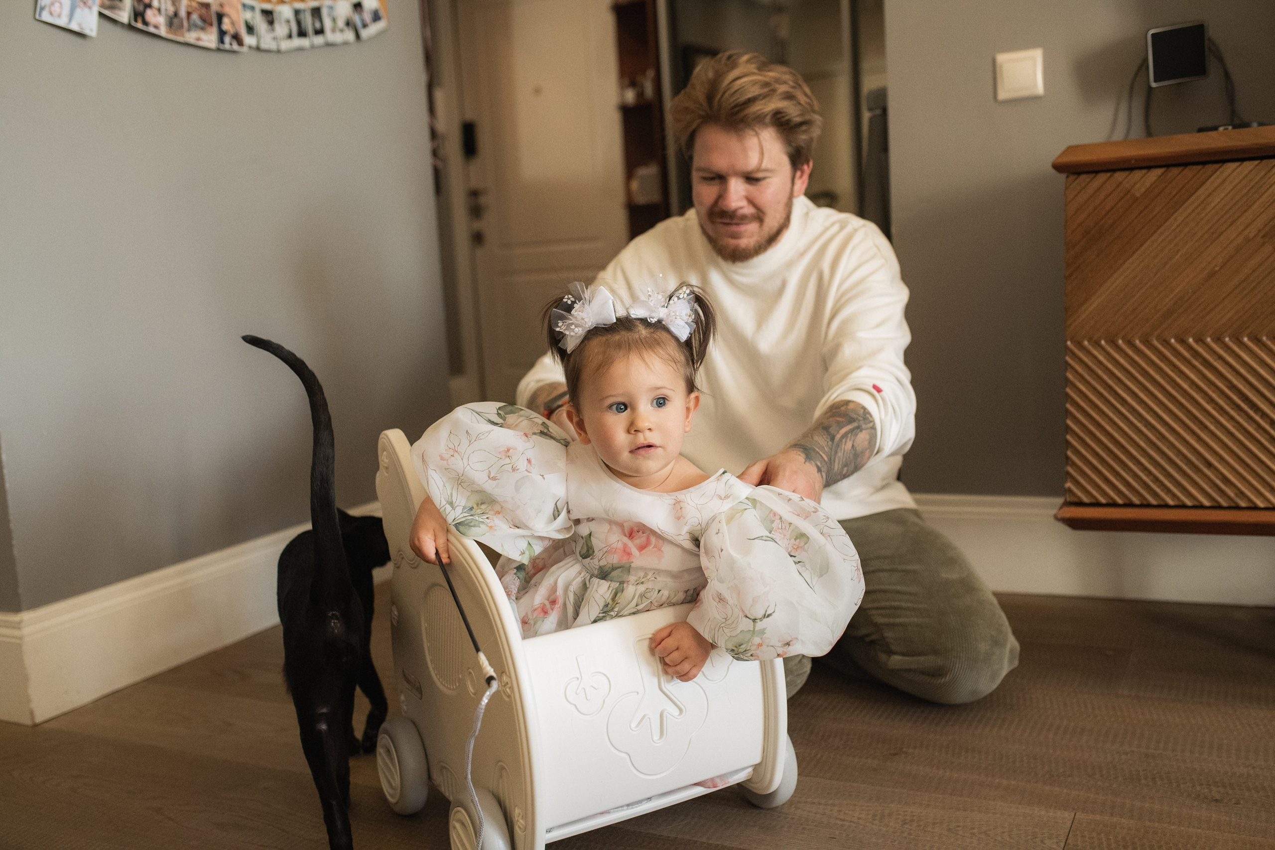 Годовасие дома. Семейный фотограф в Москве Ольга Барсукова