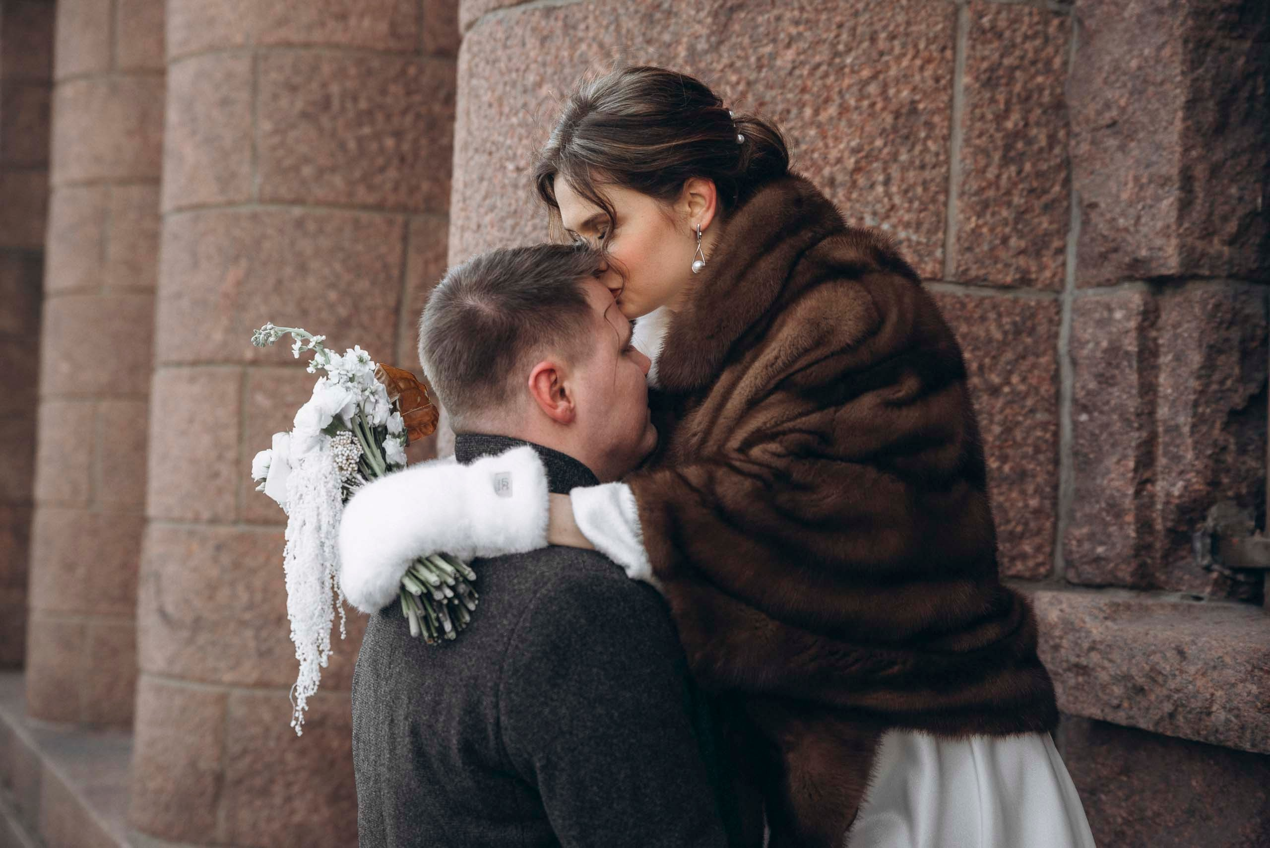 Свадебная серия фотографий в Санкт Петербурге Анастасии и Максима