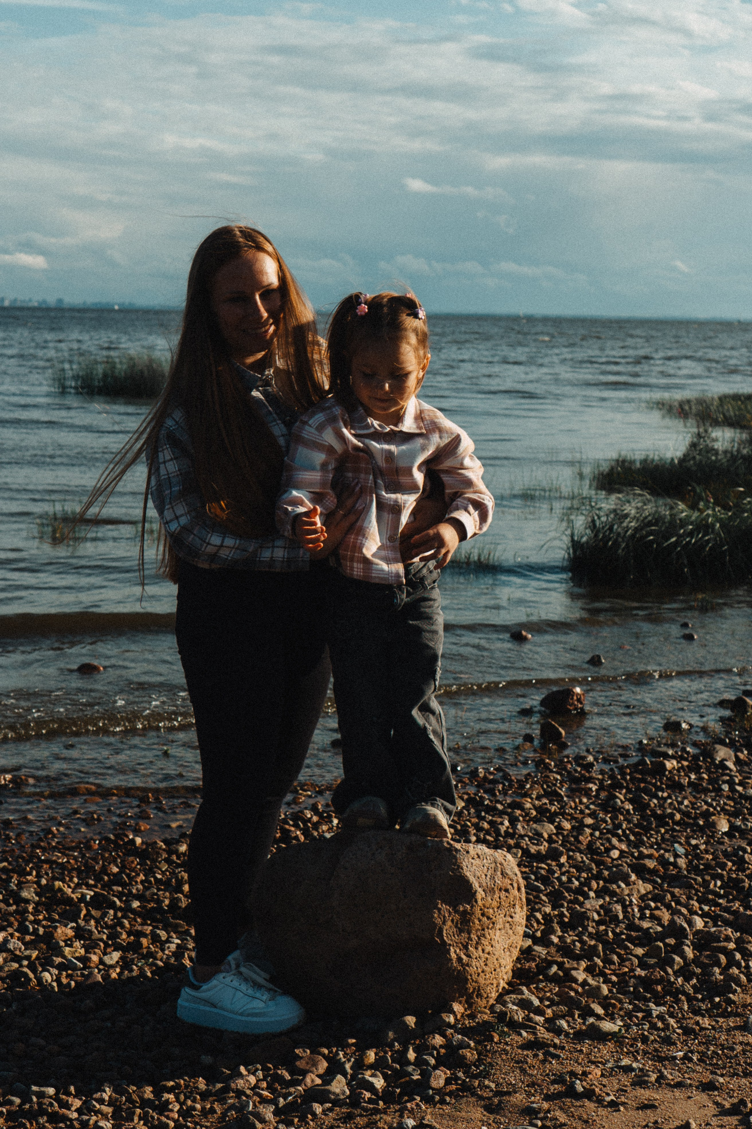 МАМА И ДОЧКА НА ФИНСКОМ ЗАЛИВЕ. Профессиональный фотограф, Санкт-Петербург — Виктория Богомолова