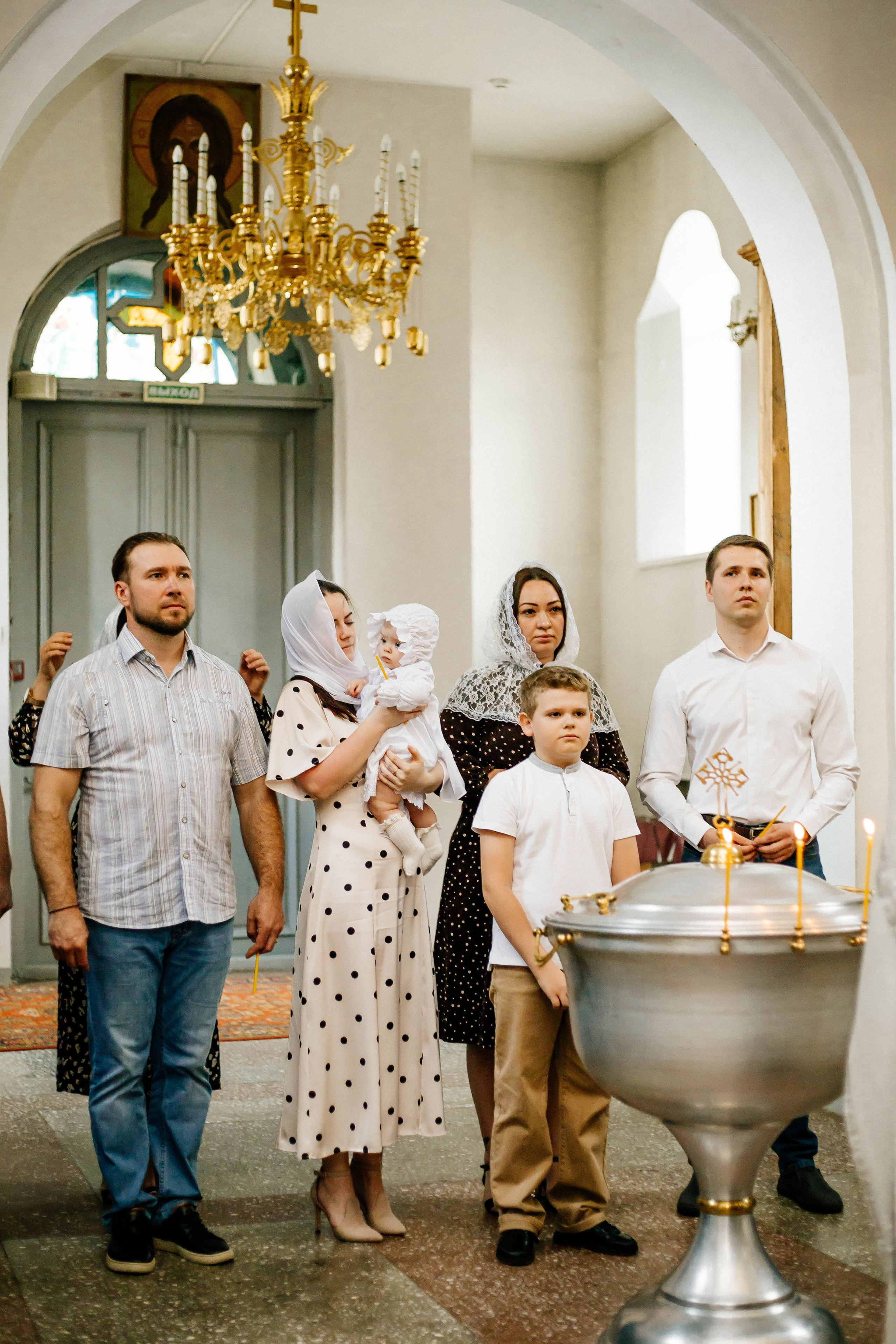 Крещение. Рыжова Тамара