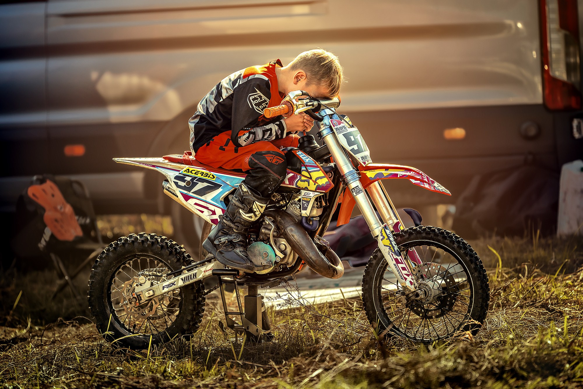 Мотокросс 2025. Андрей Кровлин — фотограф в Славянке