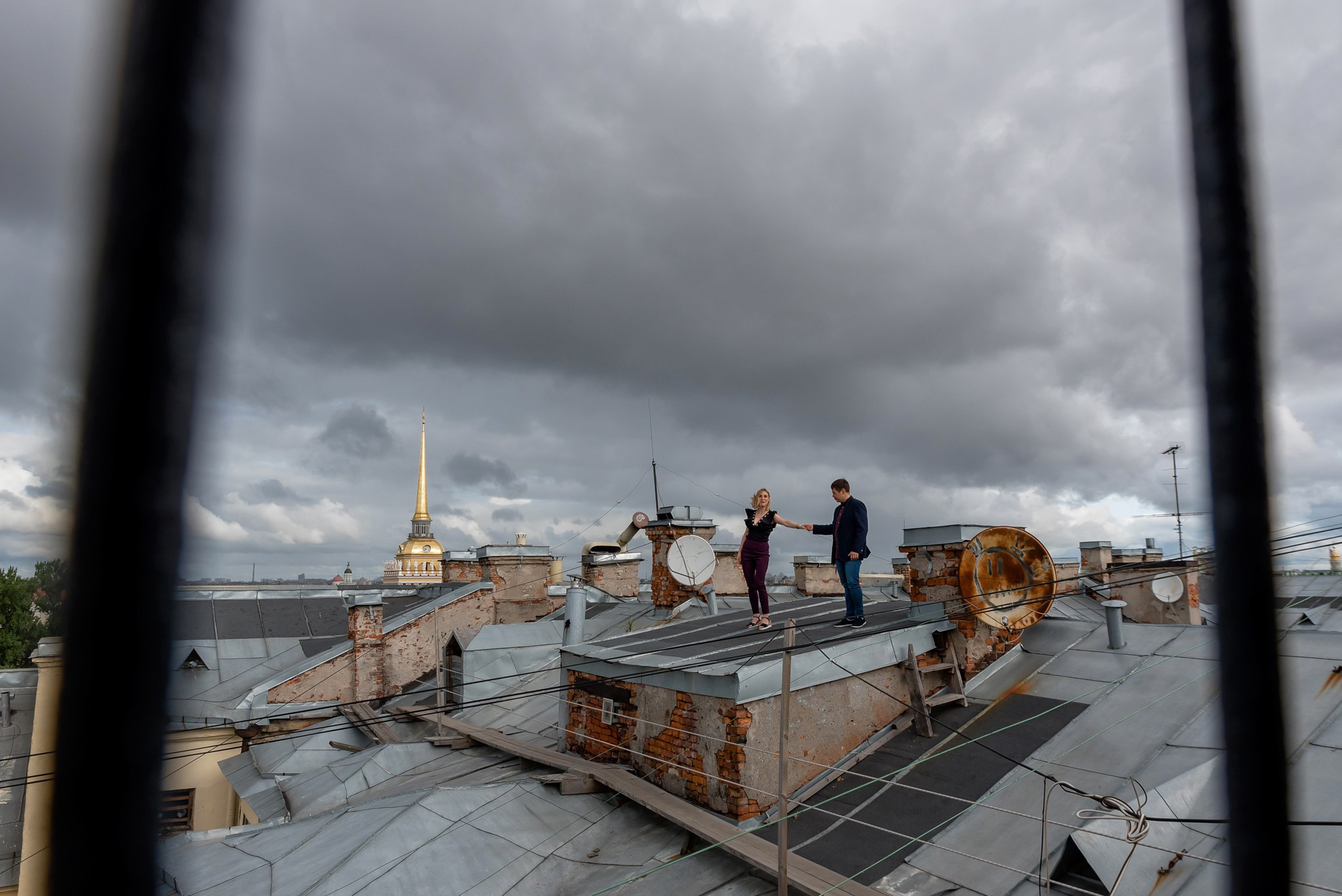 Вид на Исаакиевский собор. Свадебный и семейный фотограф из Санкт-Петербурга Климов Анатолий