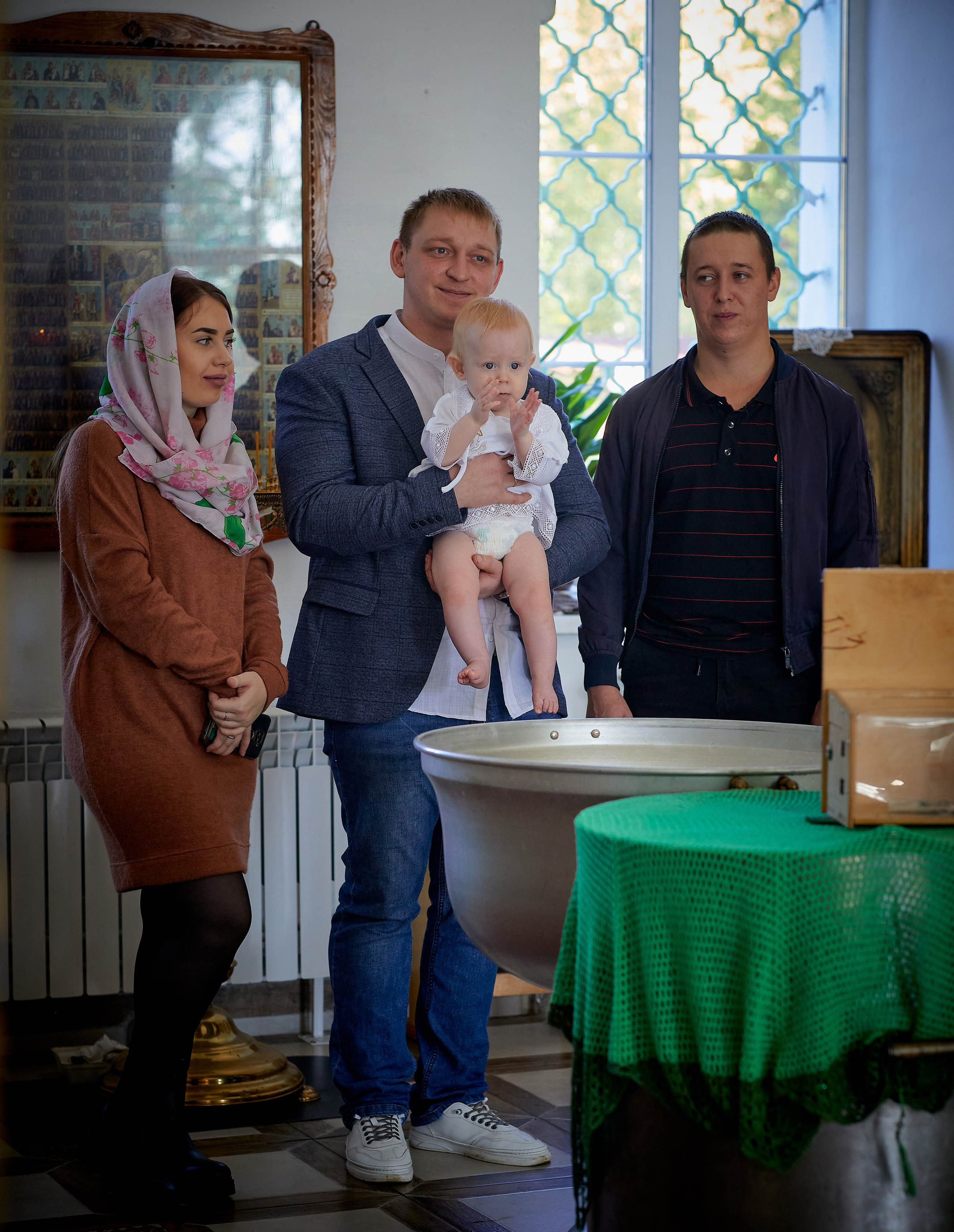 Крещение Сонечки. Семейный и детский фотограф в Ярославле Юлия Галашина