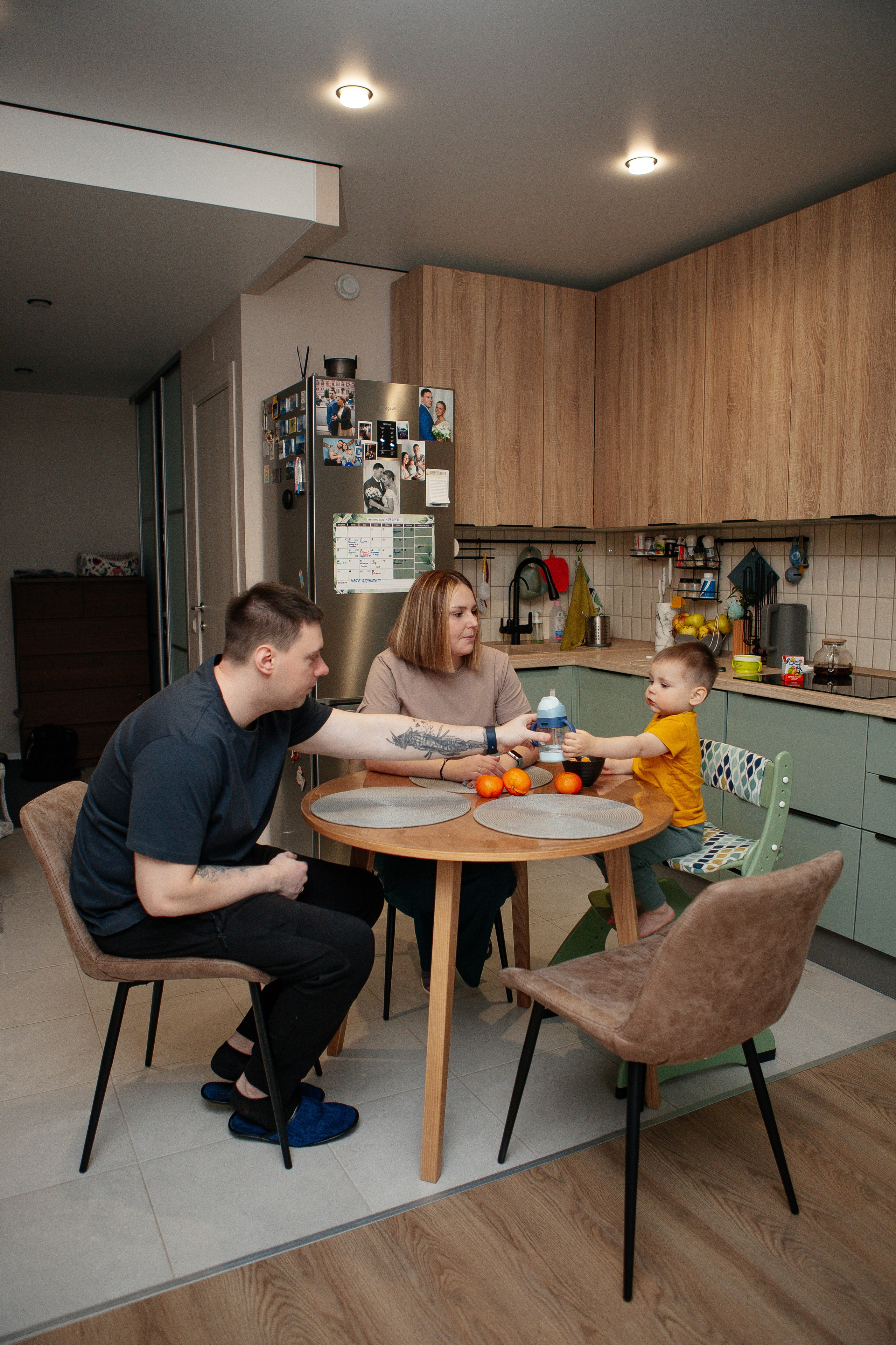 Роман и его семья. Семейный и детский фотограф в Москве Александра Мак