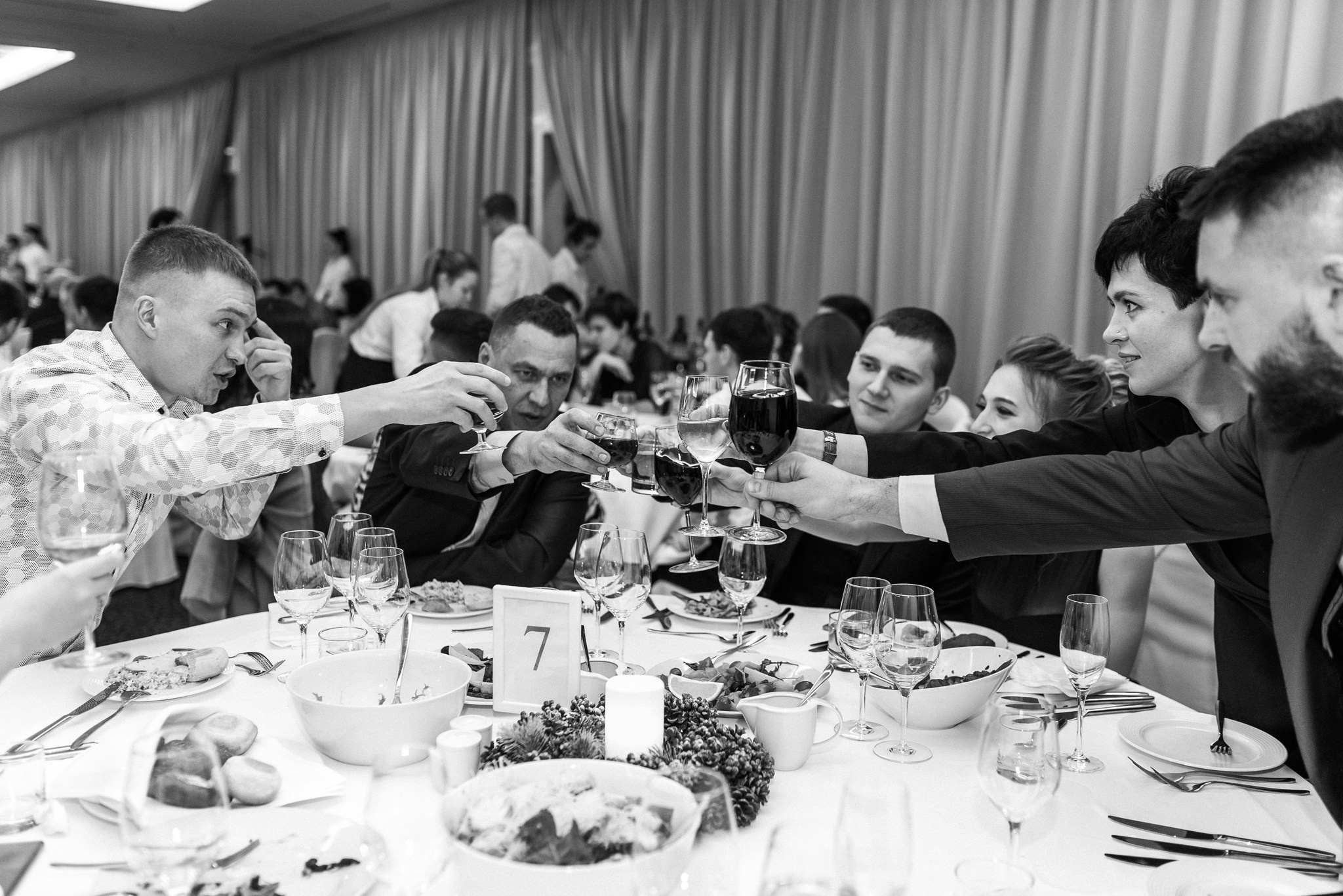 Новый Год авиадиспетчеров в Crowne Plaza. Свадебный и семейный фотограф из Санкт-Петербурга Климов Анатолий