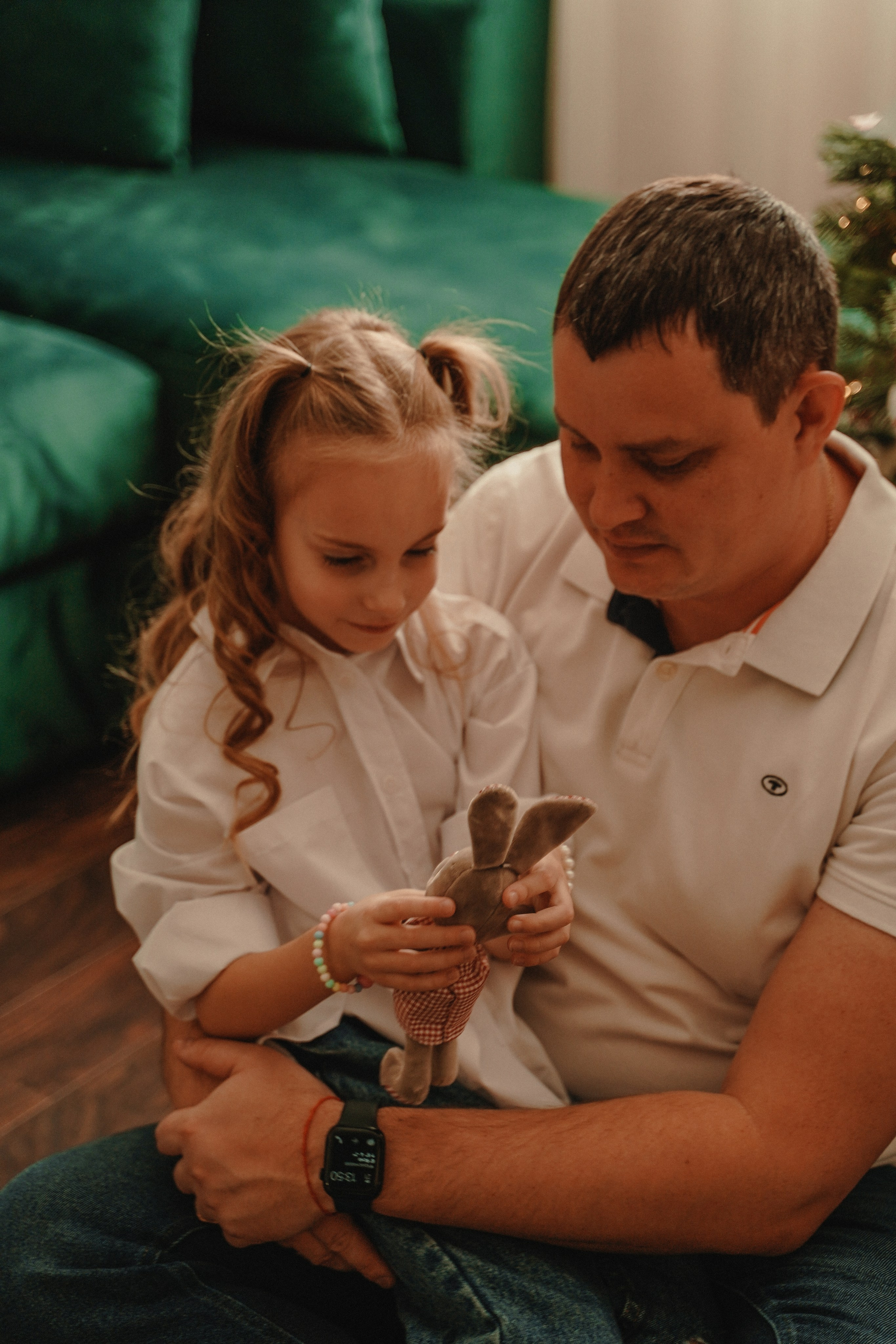 Домашняя Новогодняя фотосессия. Семейный и женский фотограф в Краснодаре Анастасия Приймак