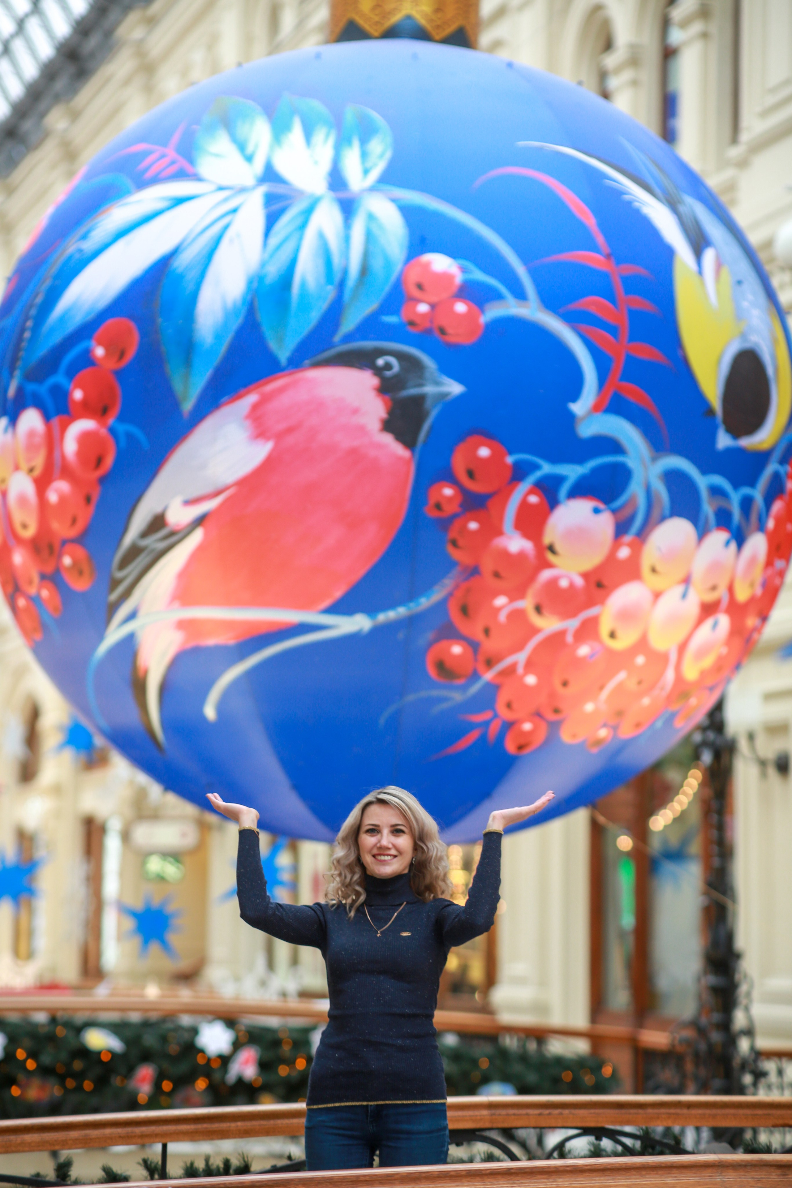 Виктория. Январская фотосессия в ГУМе. Репортажный, семейный, свадебный, портретный фотограф